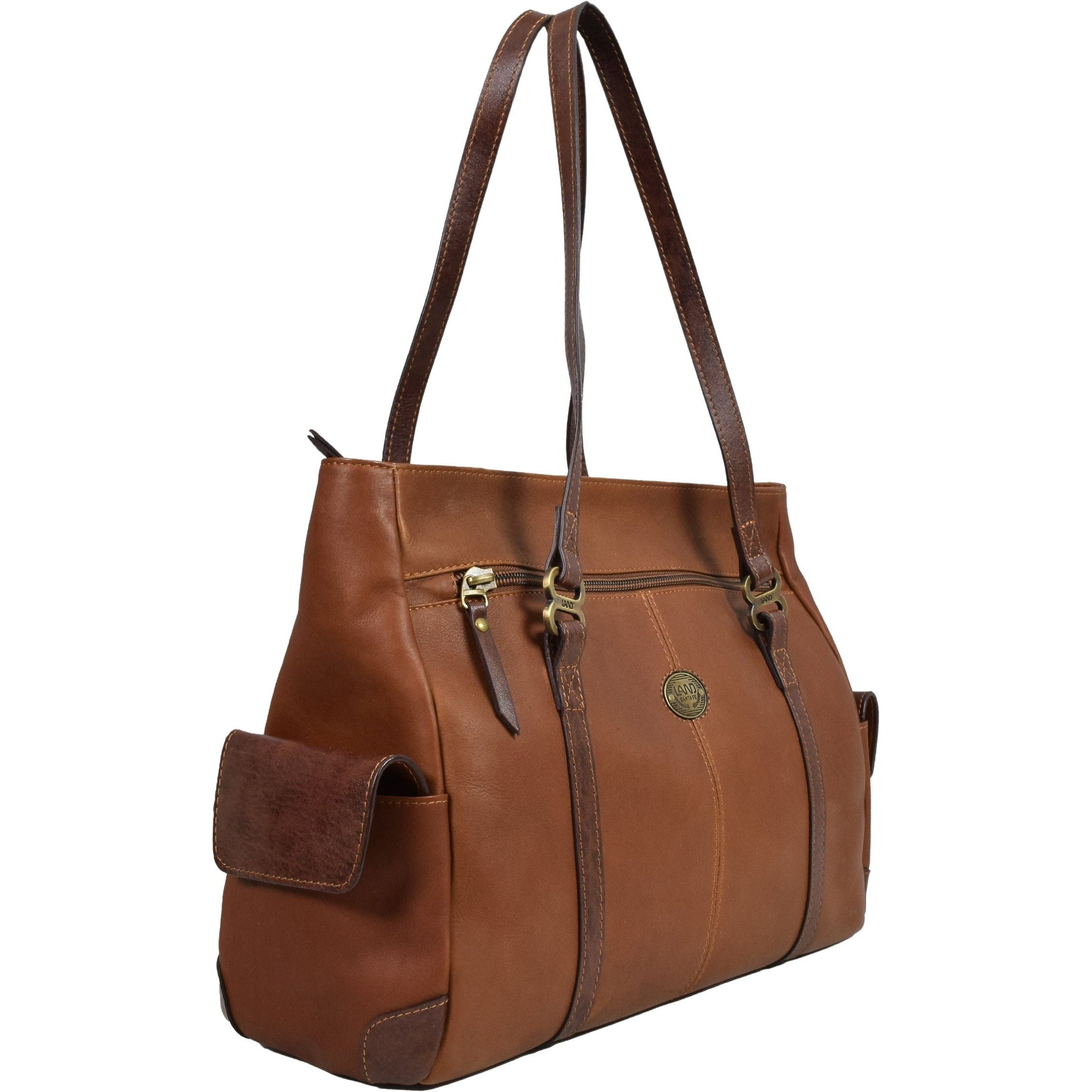 Multipocket Tote, Handbag | LAND Leather Goods