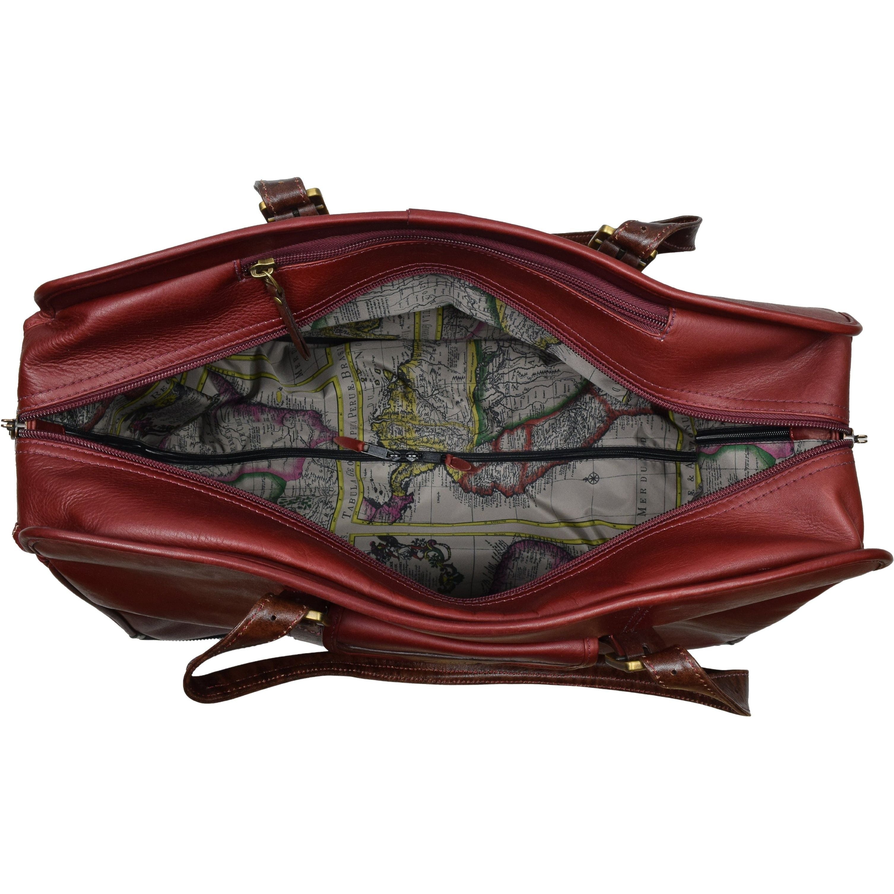 Rolling Weekender, Wheeled Luggage | LAND Leather Goods