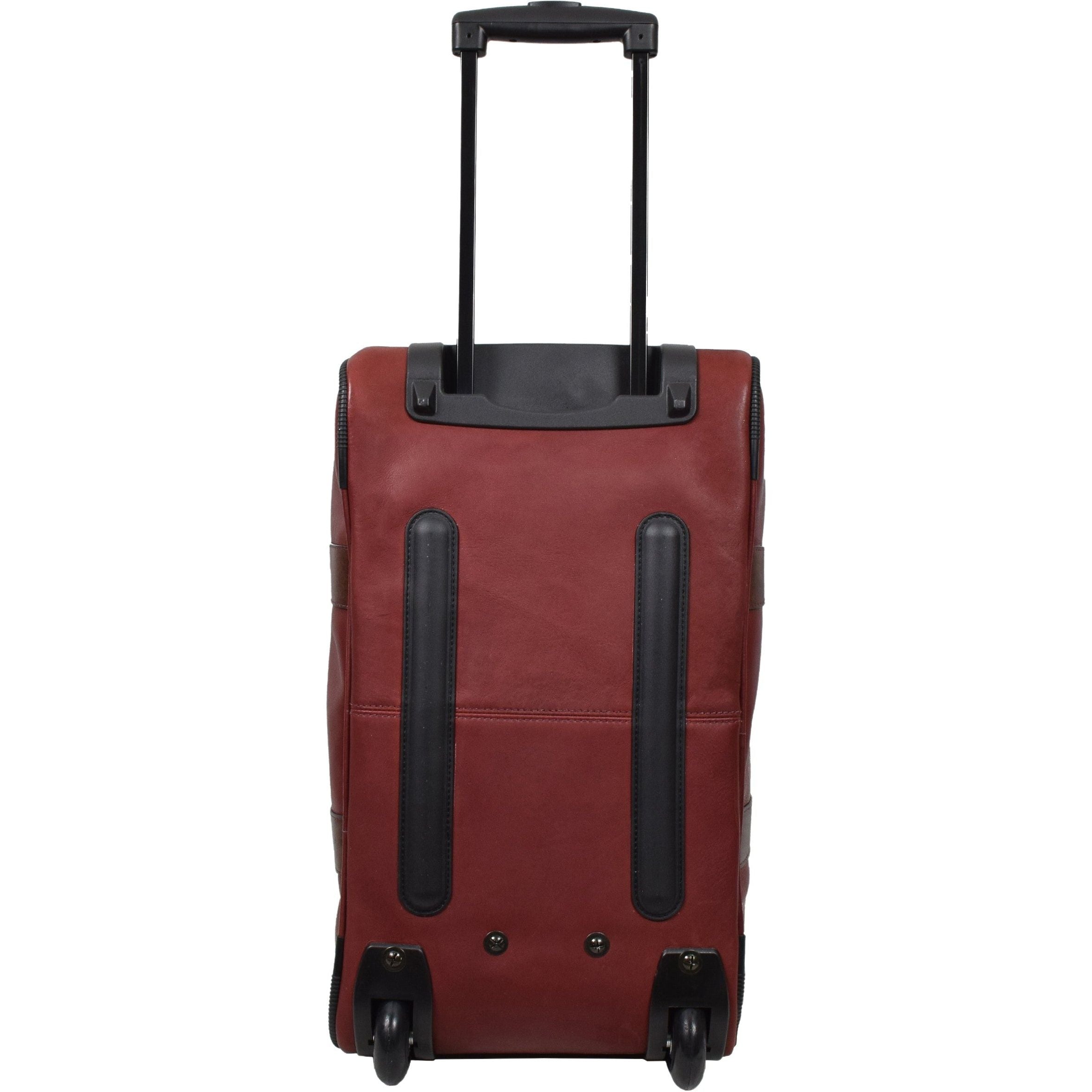 Rolling Weekender, Wheeled Luggage | LAND Leather Goods