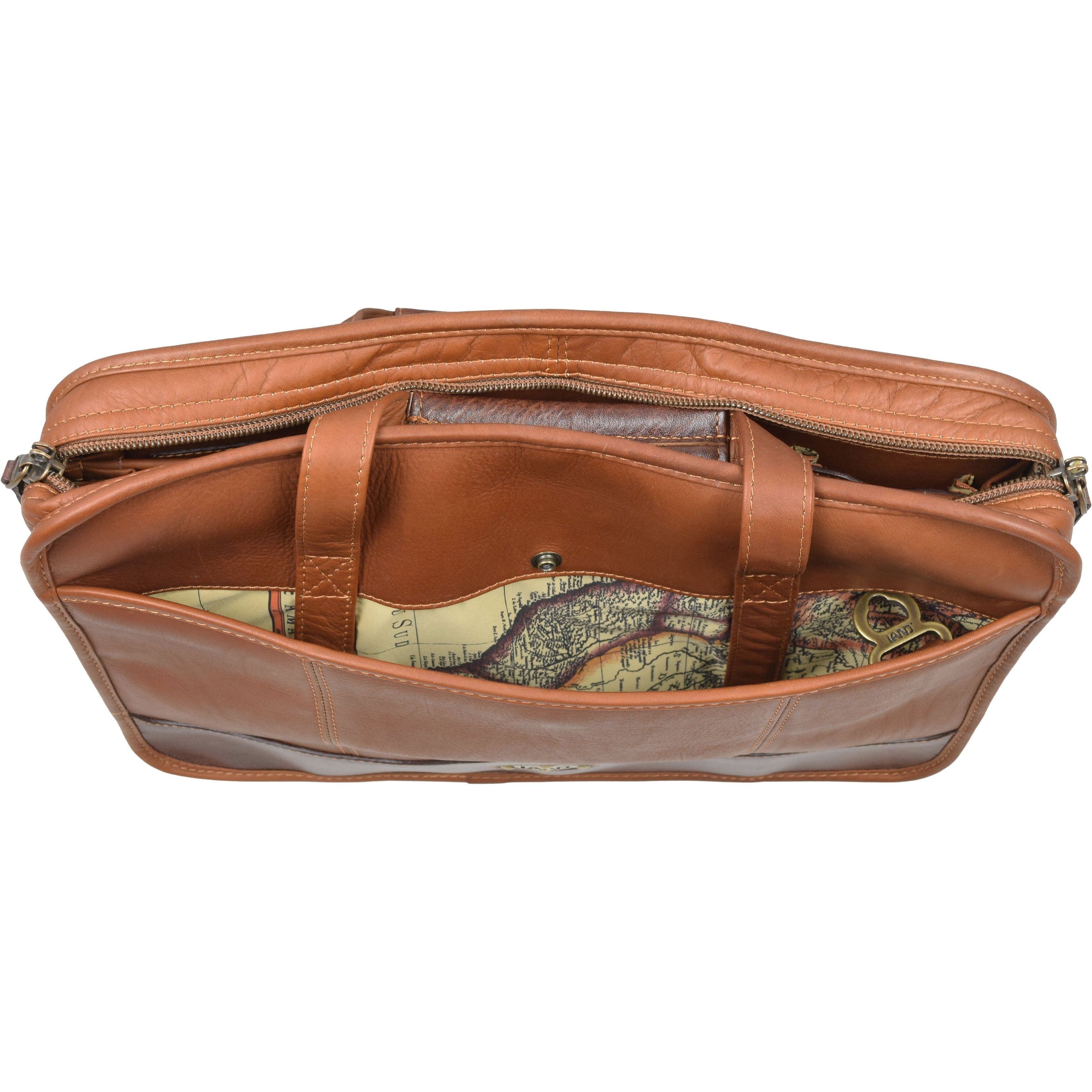 Slim Executive Brief, Briefcase | LAND Leather Goods