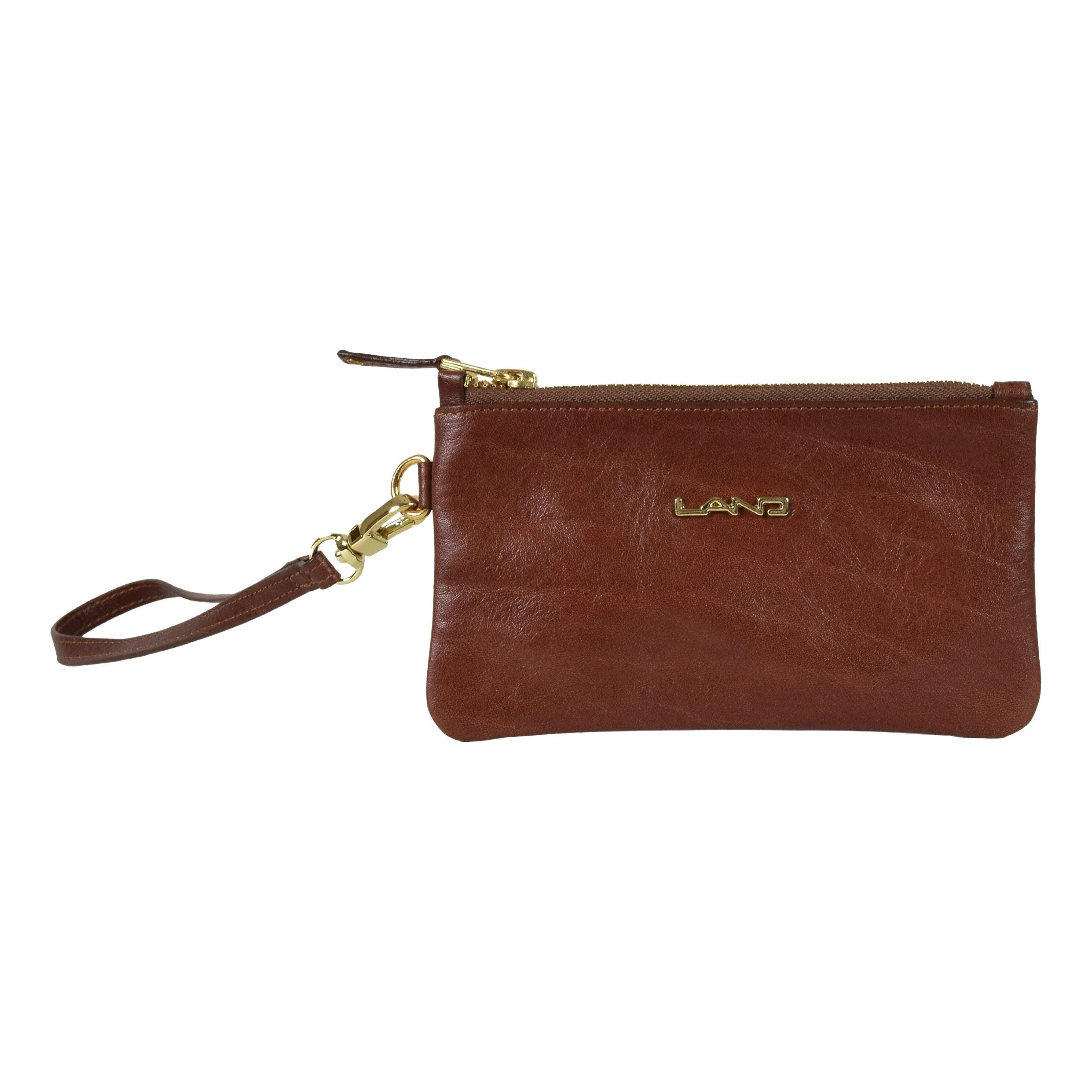 Ladies London Clutch, Wristlet | LAND Leather Goods