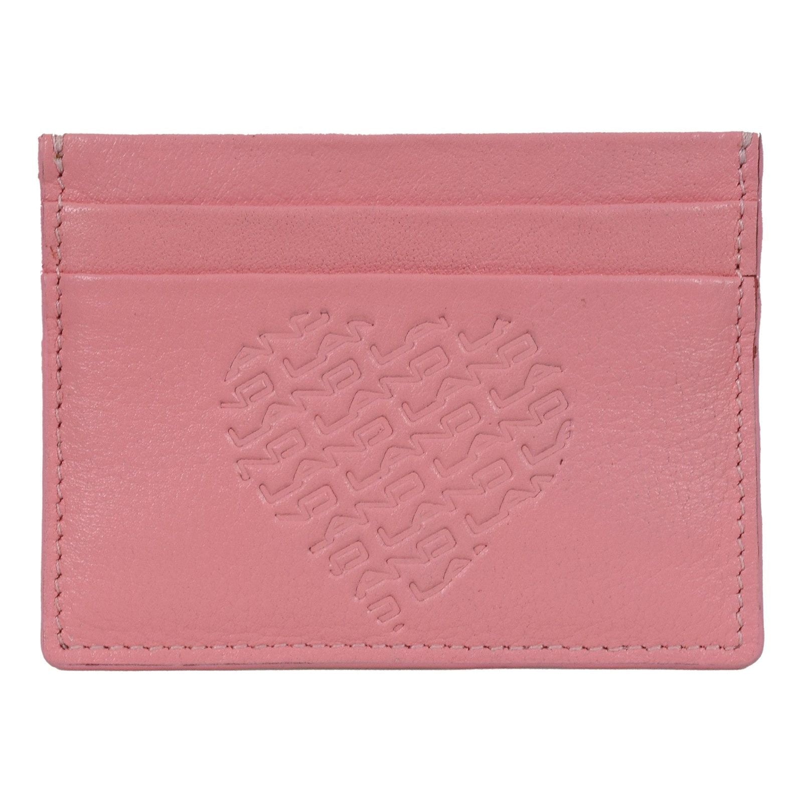 Heart Stamped Card Case, Wallet | LAND Leather Goods