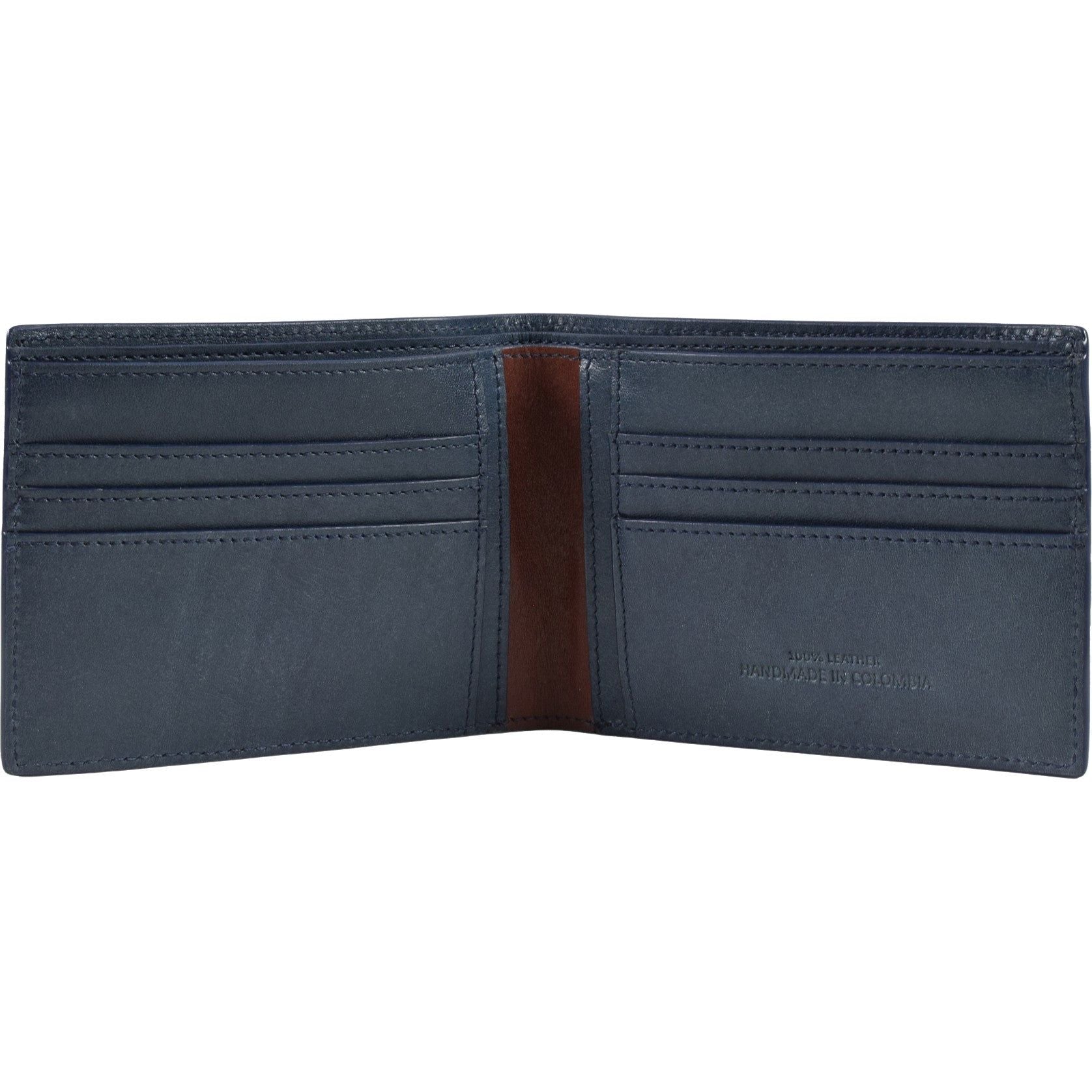 Two Tone Men's Wallet, Wallet | LAND Leather Goods