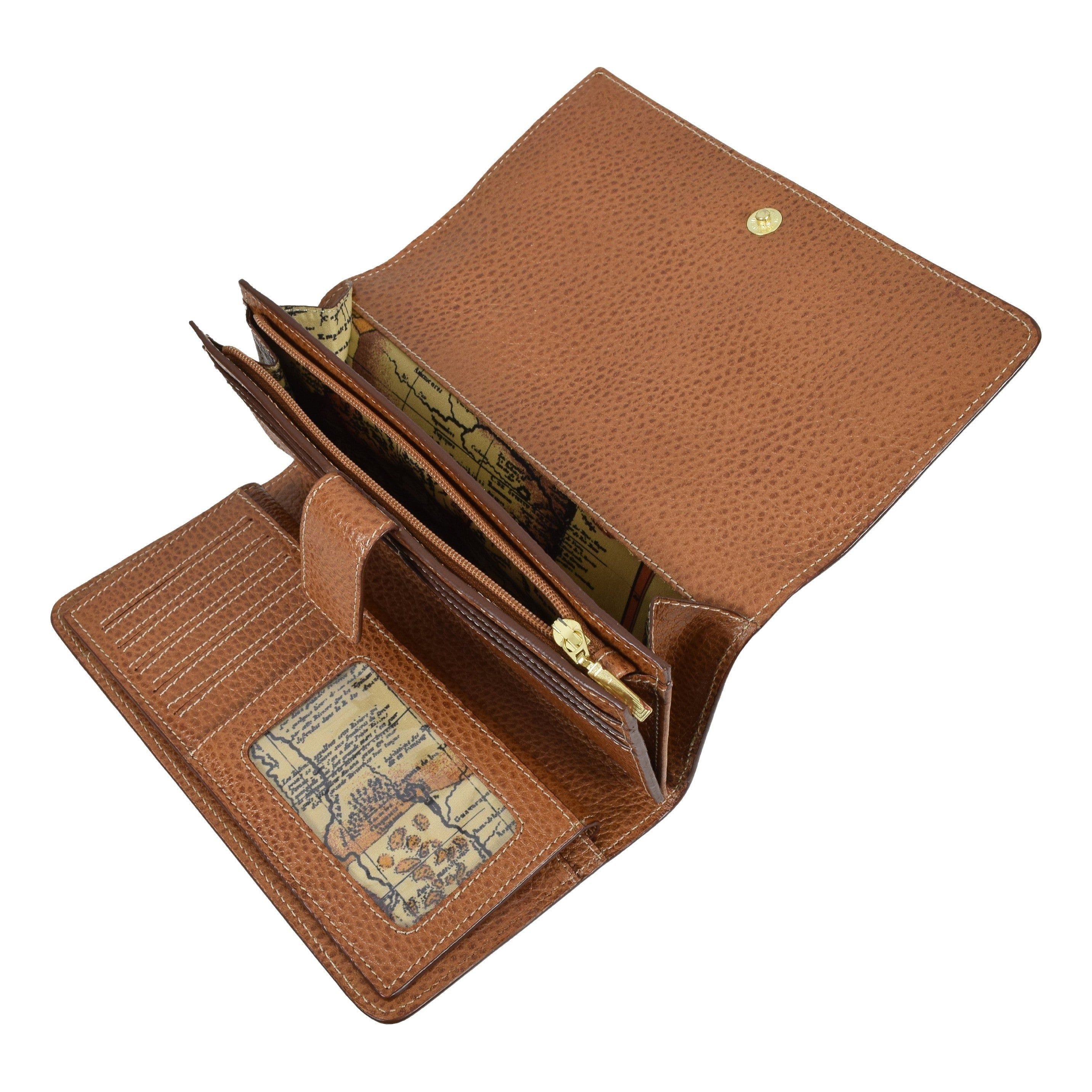 Double Snap Checkbook Wallet, Wallet | LAND Leather Goods