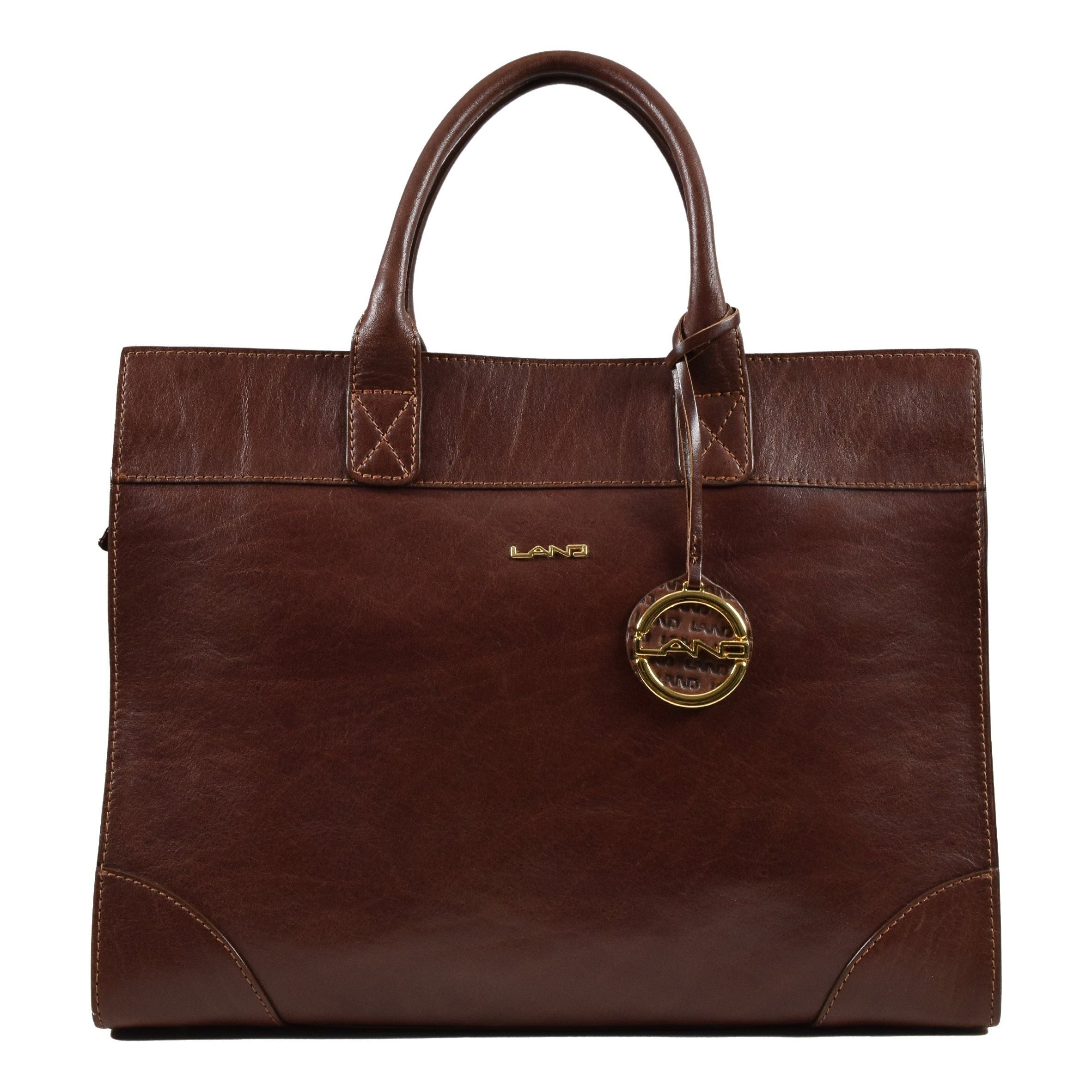 Courtney East/West Tote, Handbag | LAND Leather Goods