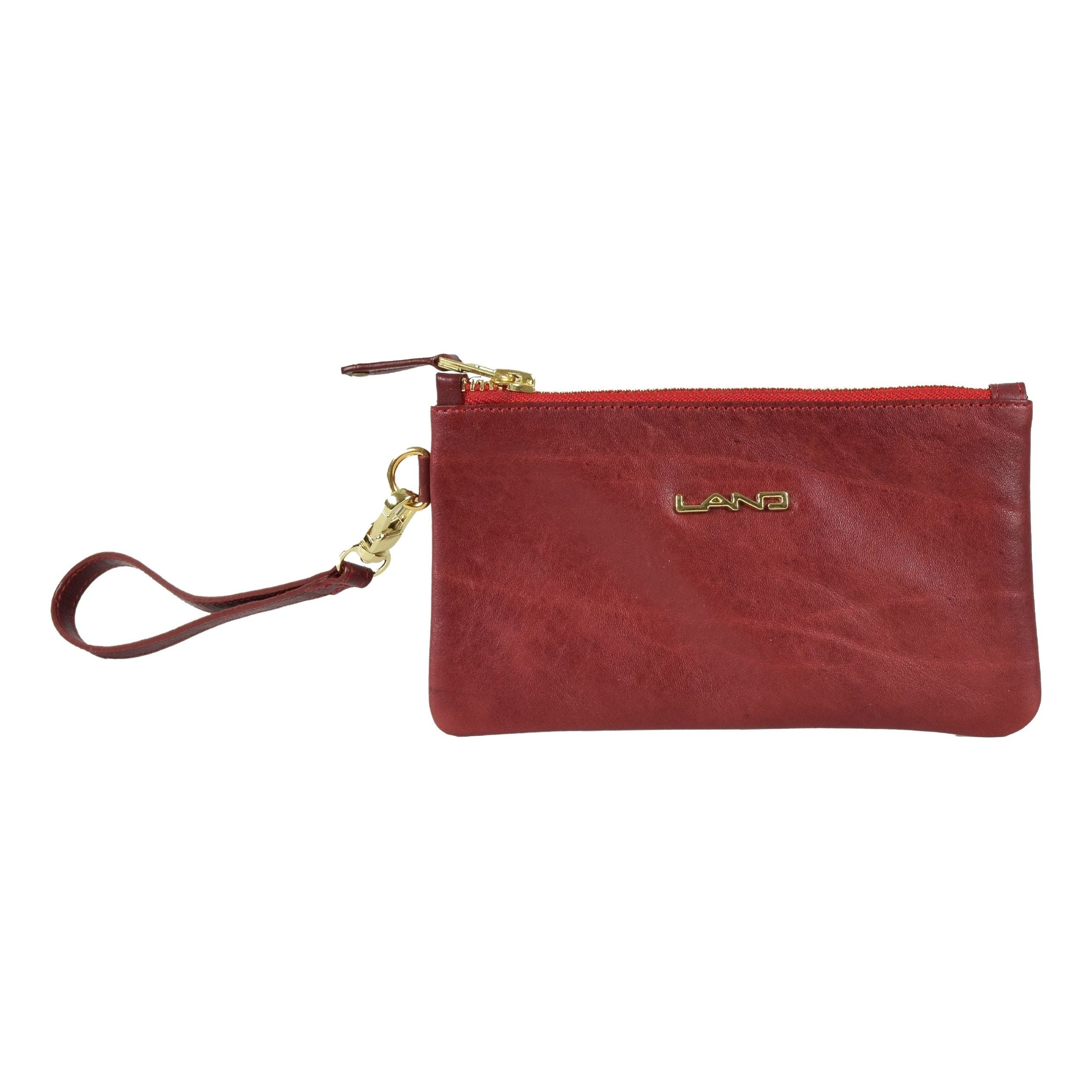Ladies London Clutch, Wristlet | LAND Leather Goods