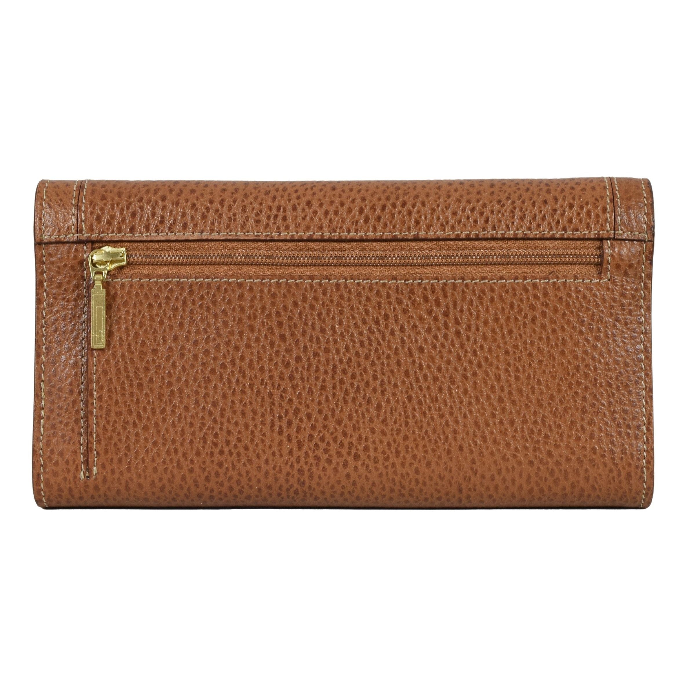 Double Snap Checkbook Wallet, Wallet | LAND Leather Goods