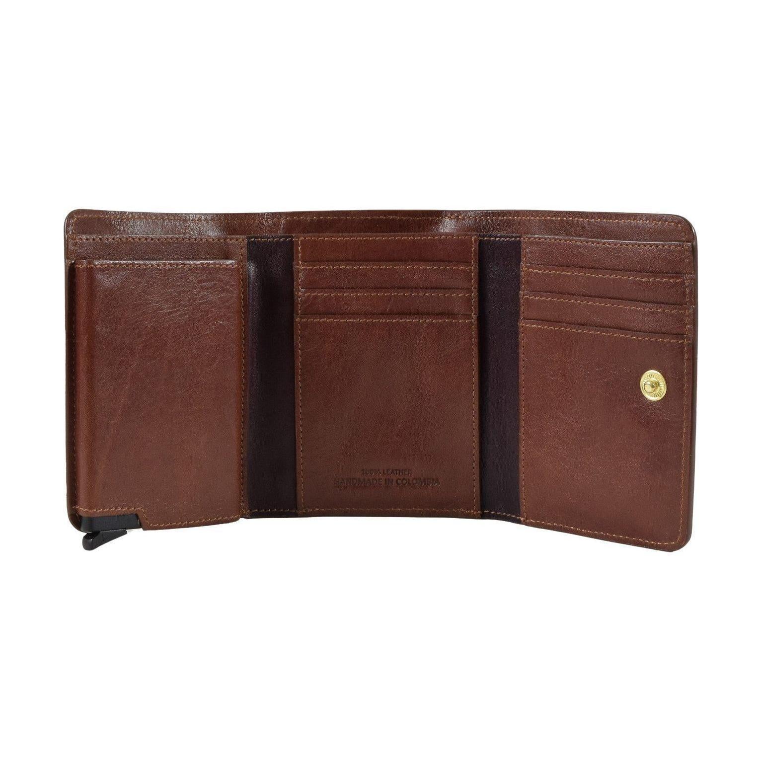 Ladies Pop Up Card Wallet, Wallet | LAND Leather Goods