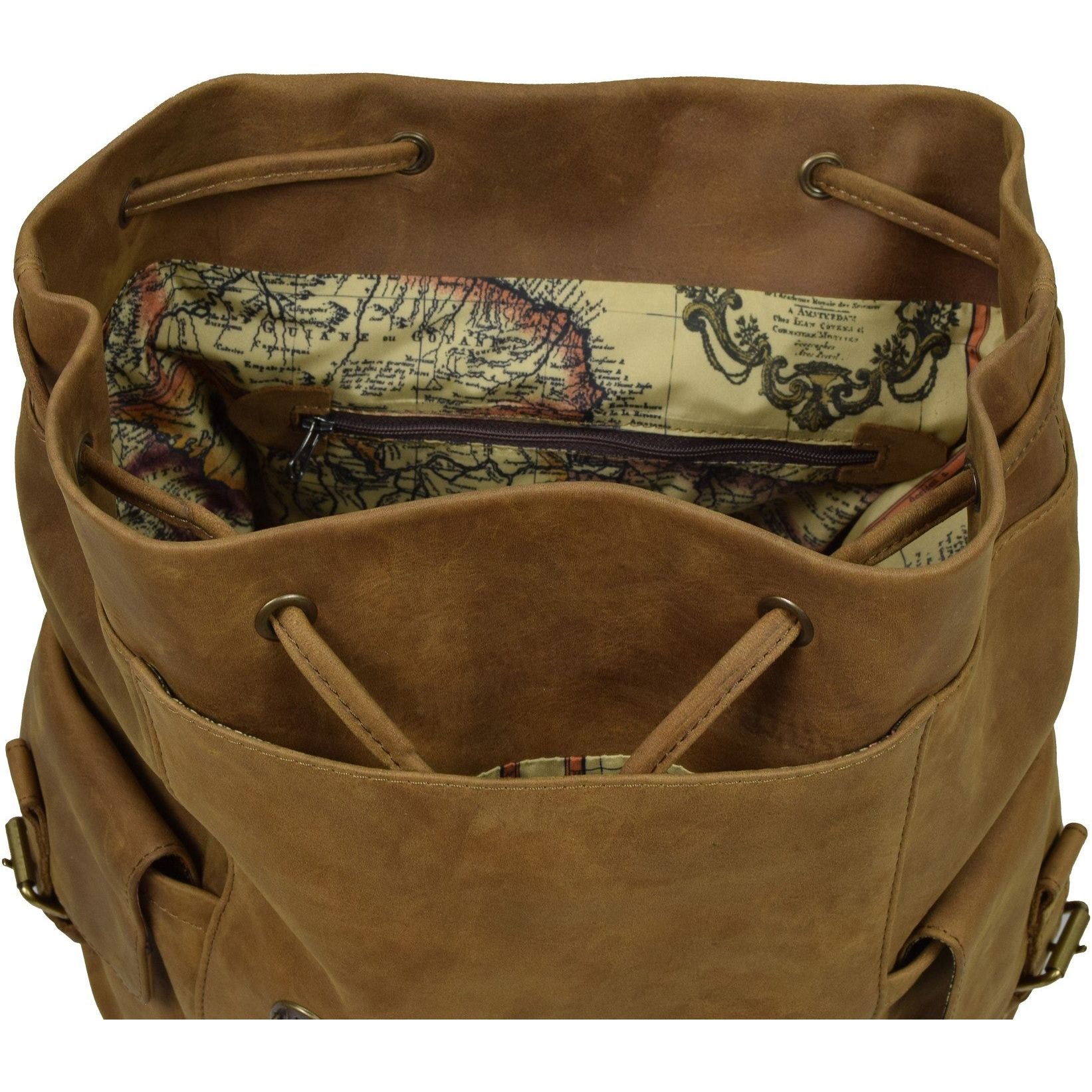 Charlotte Backpack, Backpack | LAND Leather Goods