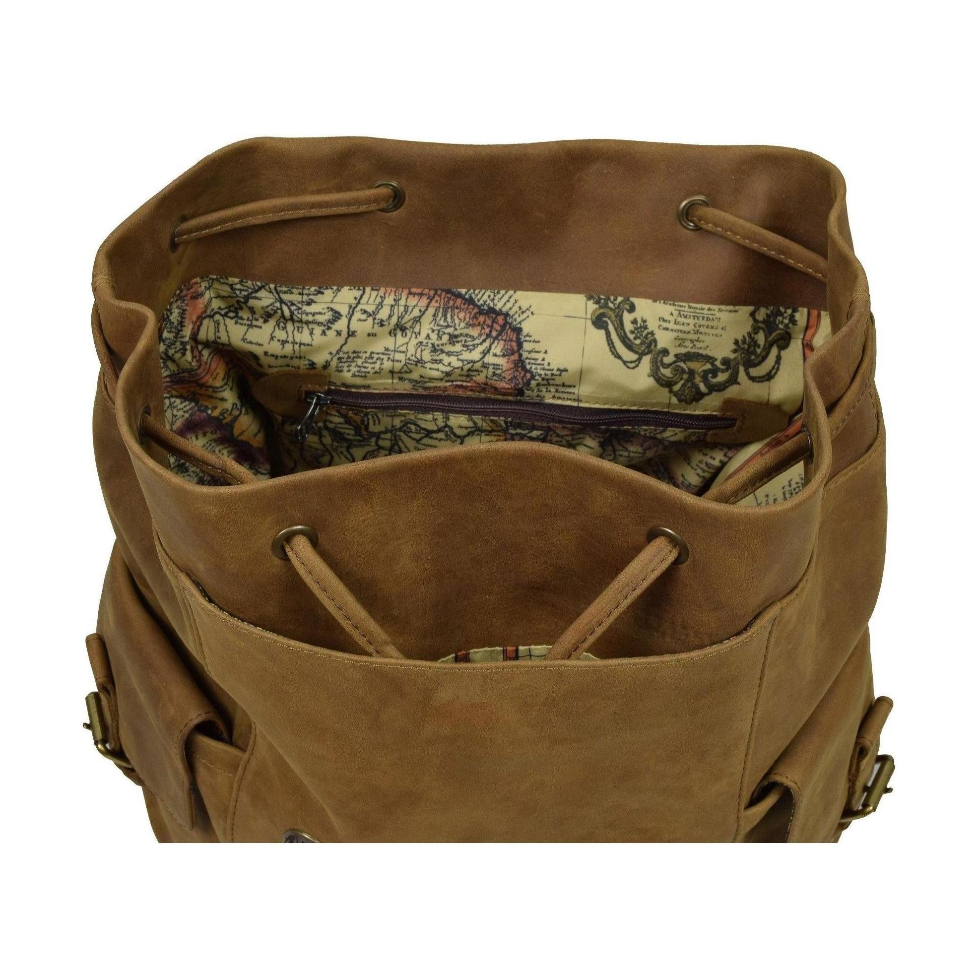 Charlotte Backpack, Backpack | LAND Leather Goods
