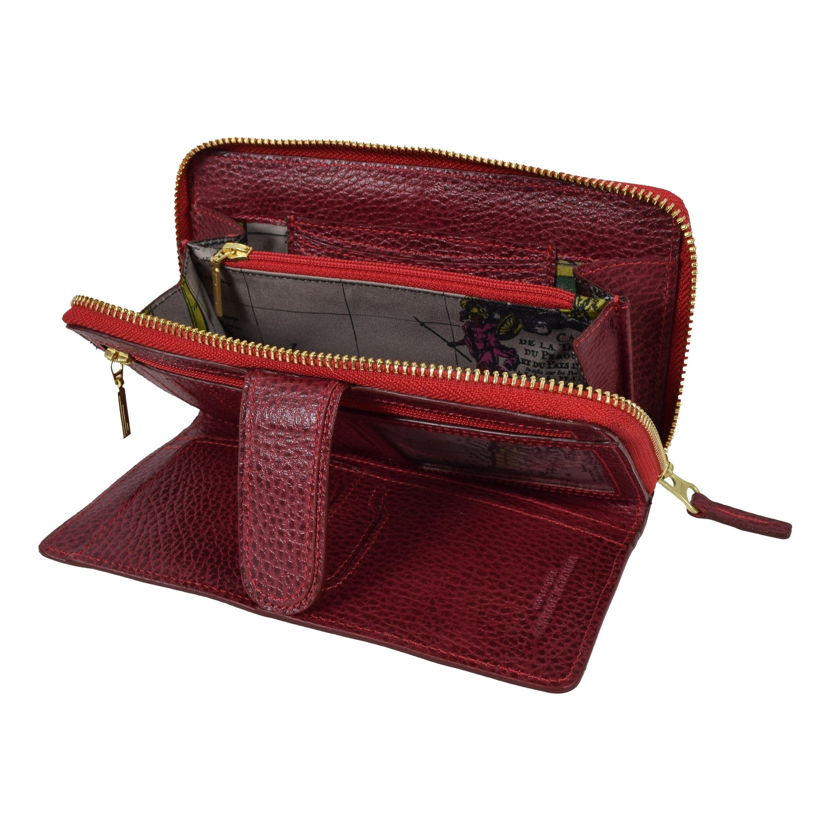 Melissa Zip Around, Wallet | LAND Leather Goods