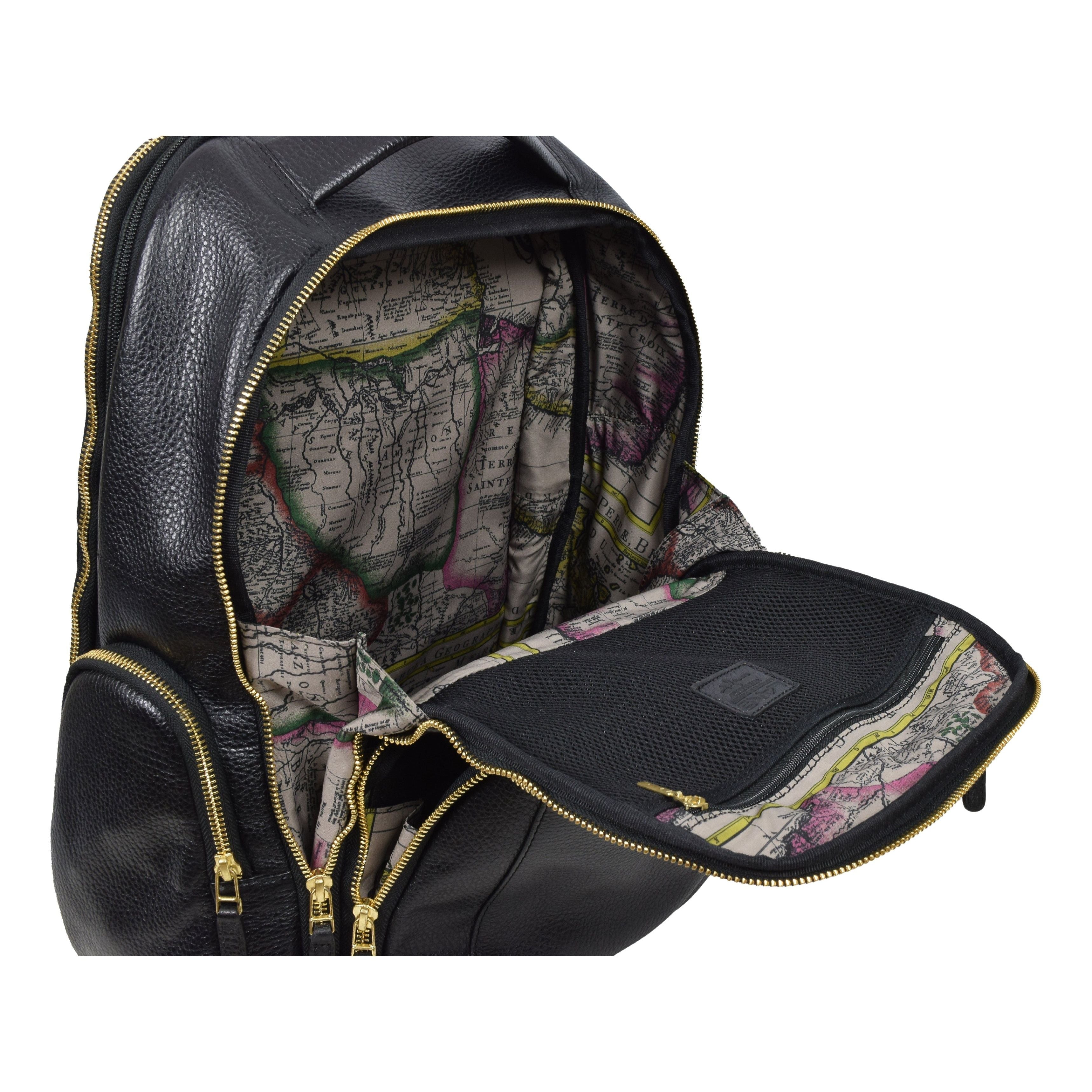 The Kenai Expandable Travel Backpack, Backpack | LAND Leather Goods