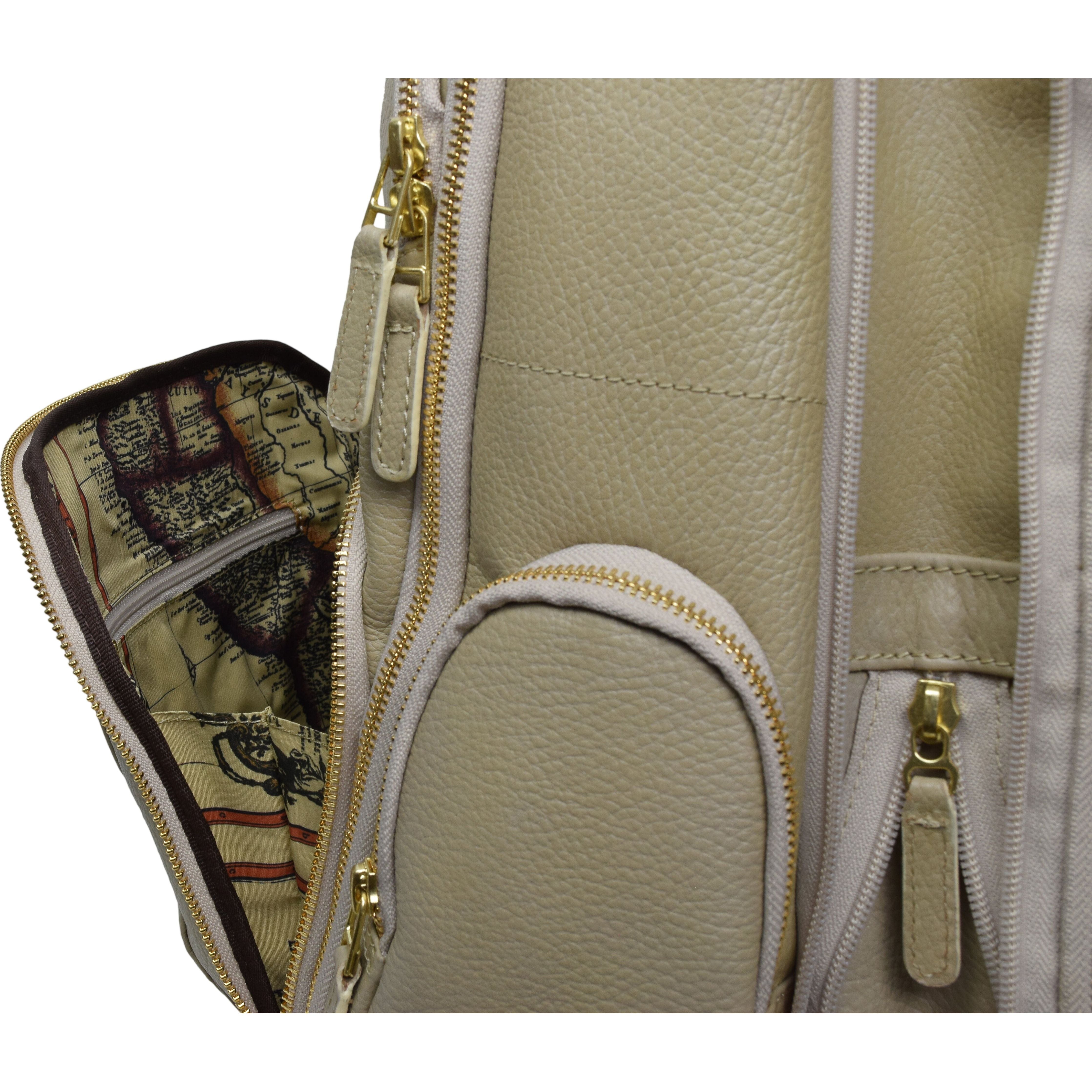 The Kenai Expandable Travel Backpack, Backpack | LAND Leather Goods