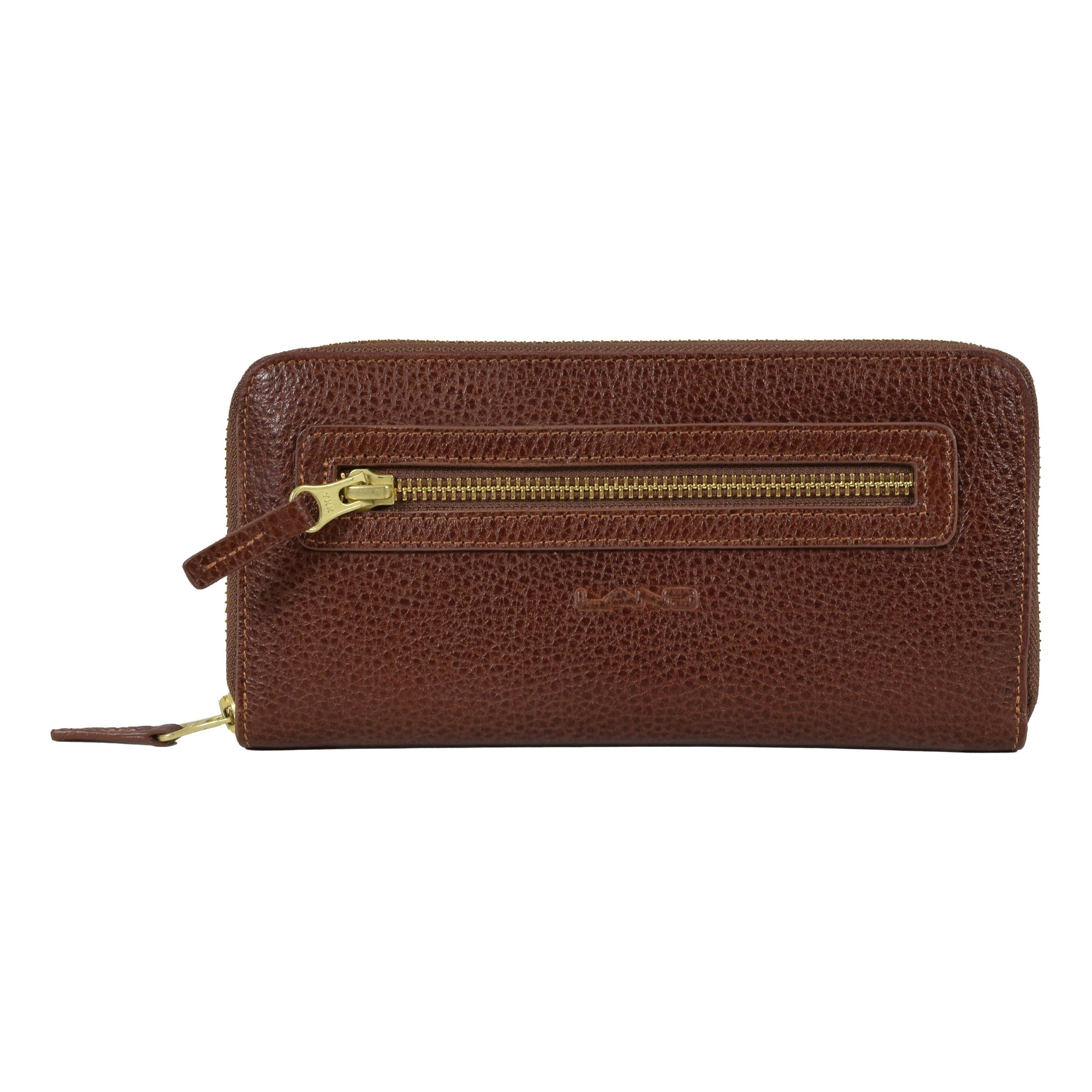 Tracy Zip Around, Wallet | LAND Leather Goods