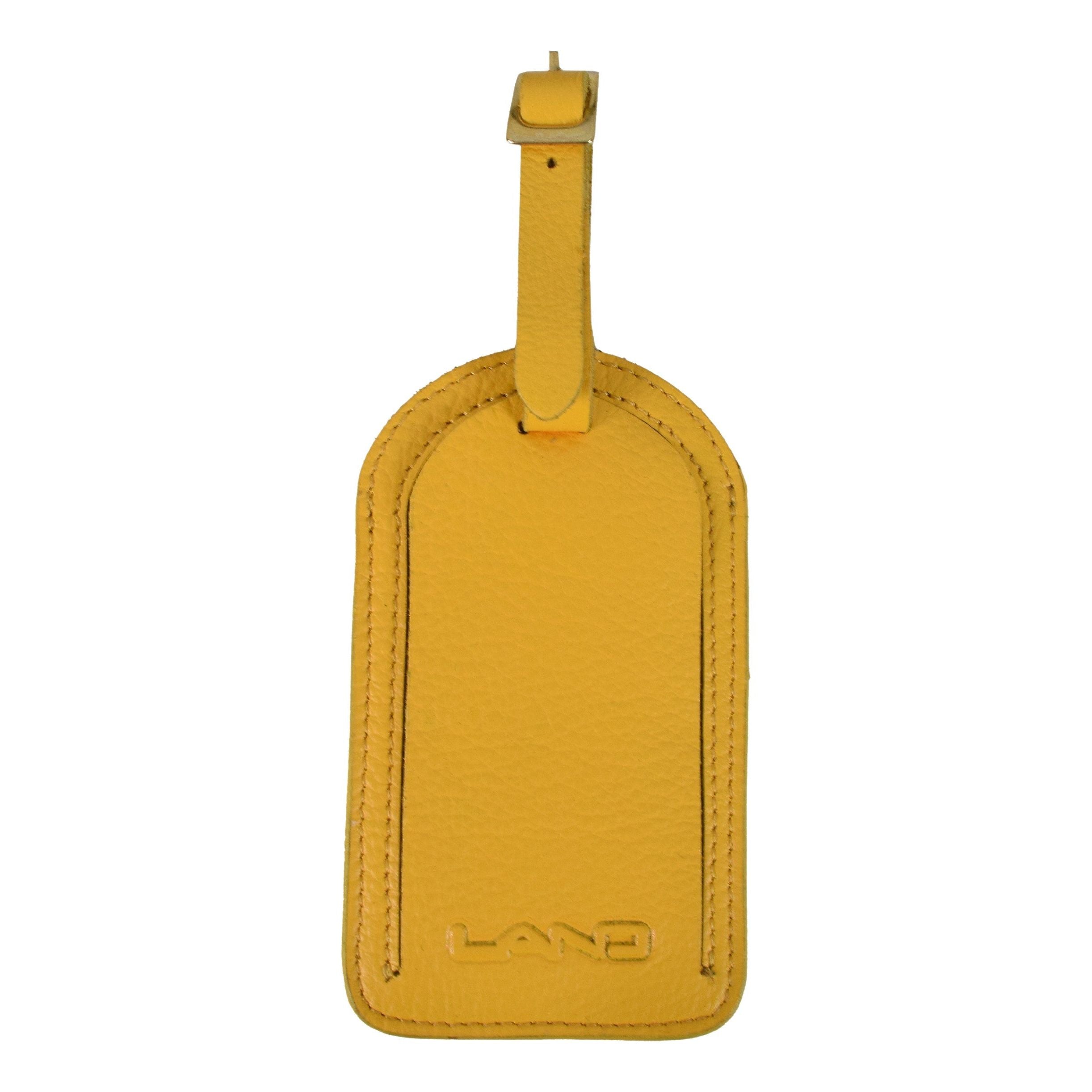 Leather Luggage Tag, Luggage Tag | LAND Leather Goods