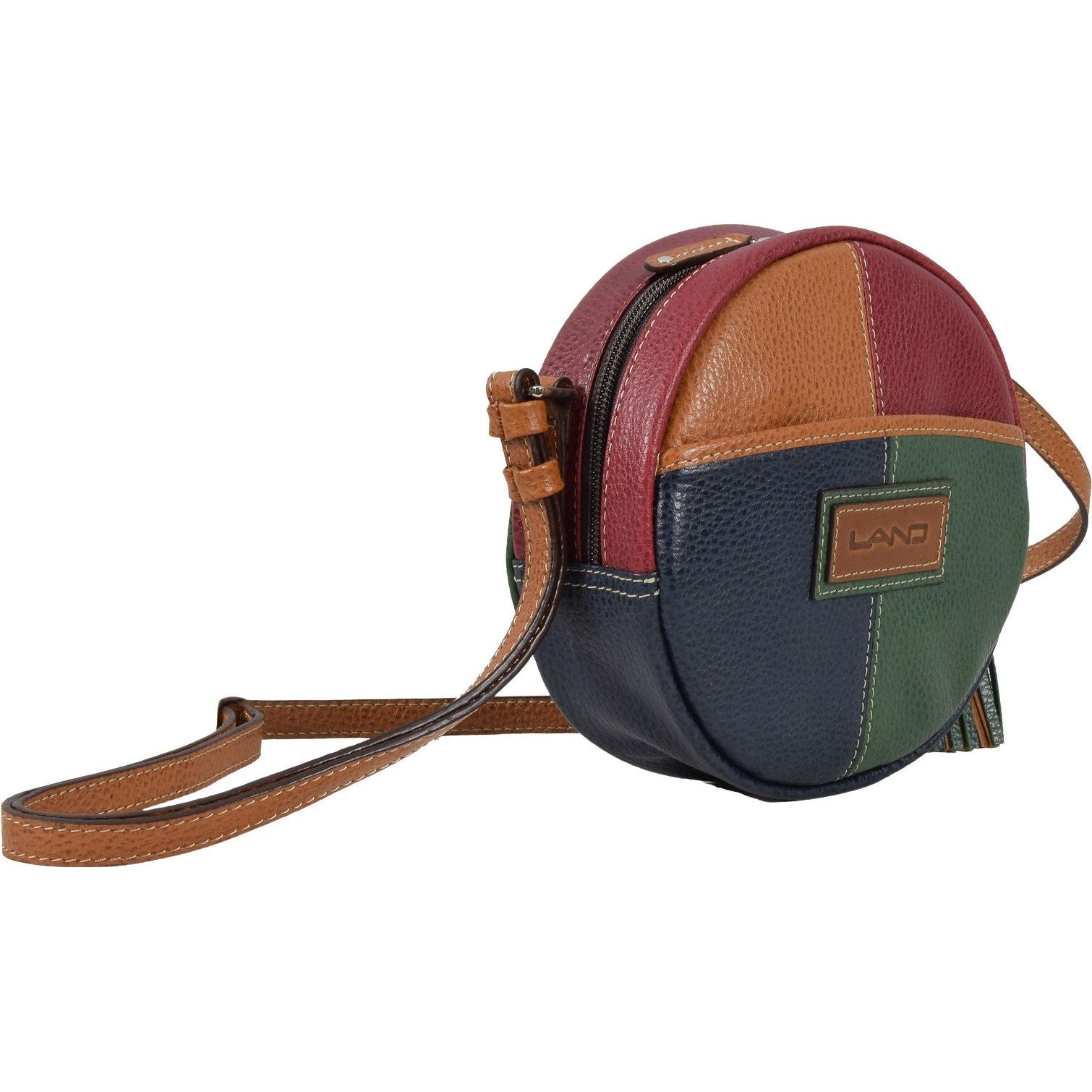 Round Crossover Bag, Crossover Bag | LAND Leather Goods