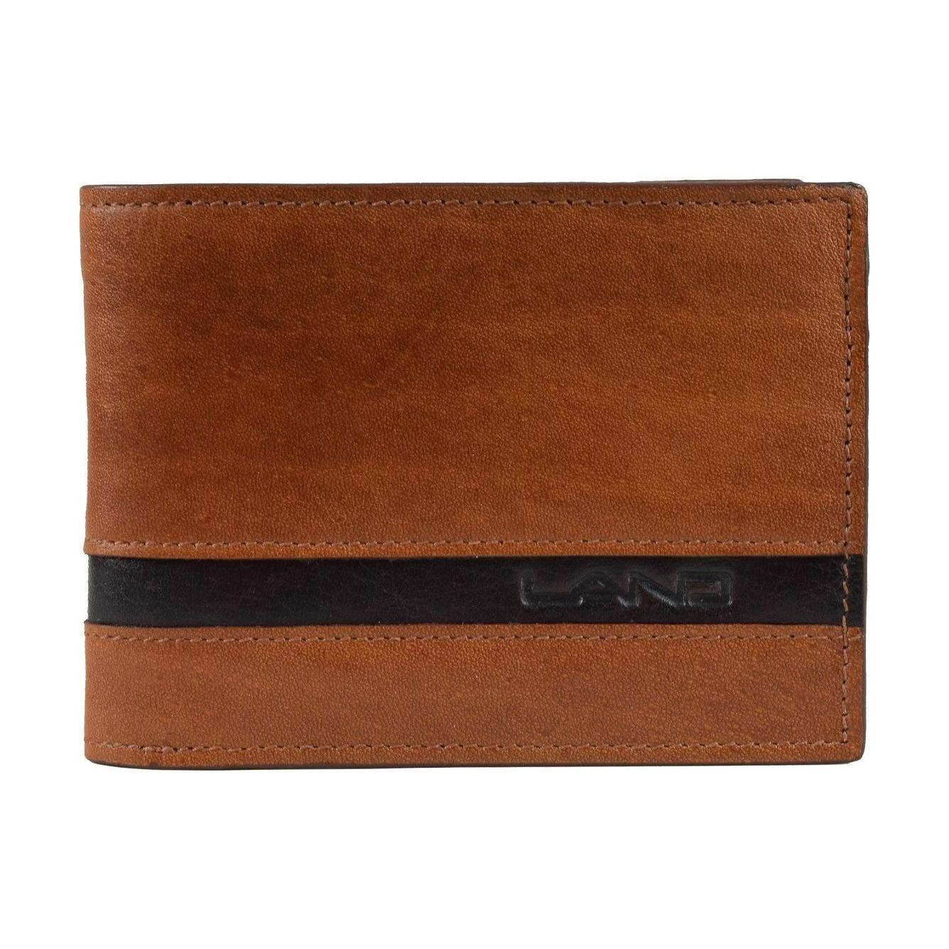 Two Tone Men's Wallet, Wallet | LAND Leather Goods