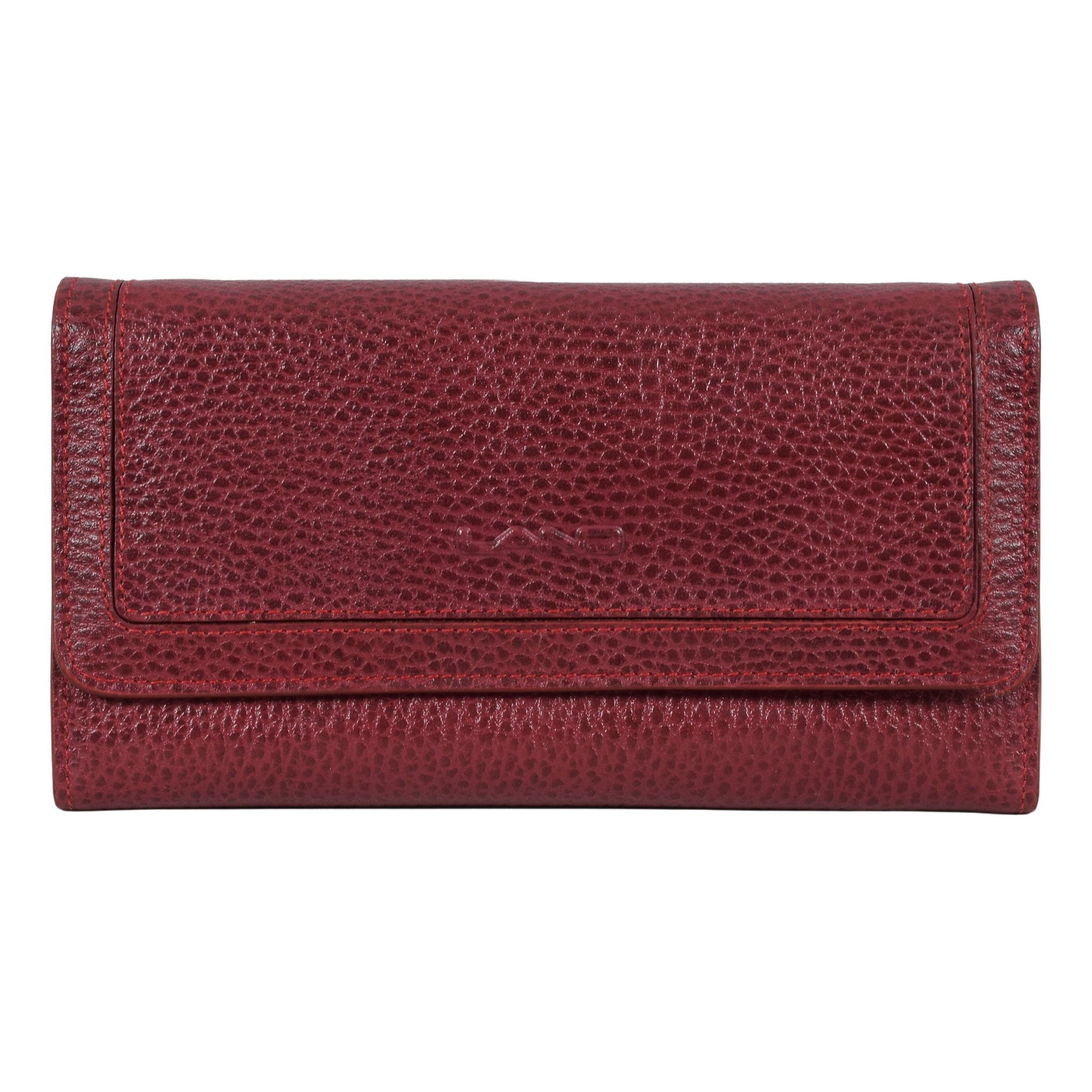 Double Snap Checkbook Wallet, Wallet | LAND Leather Goods