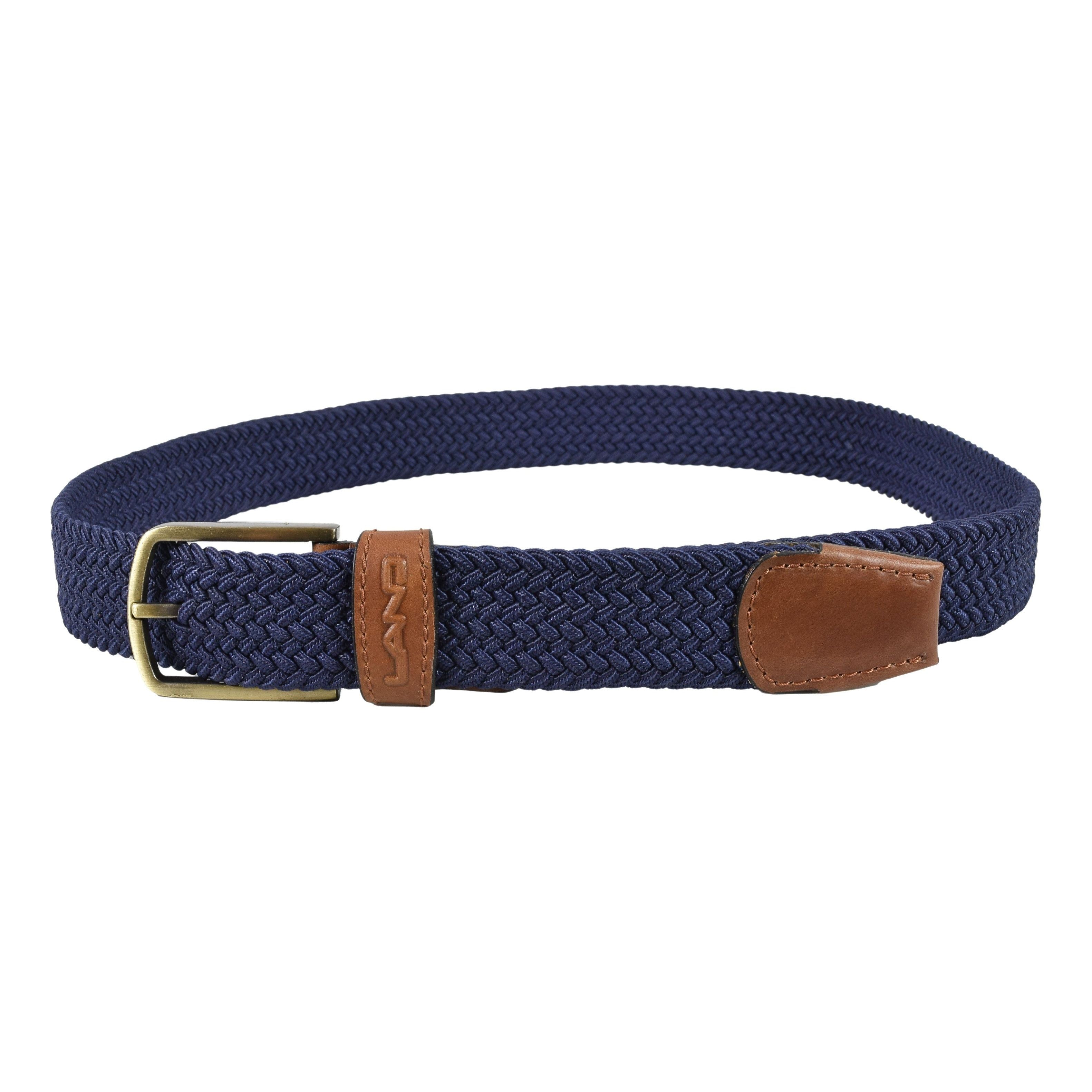 Braided Stretch Belt, Belt | LAND Leather Goods
