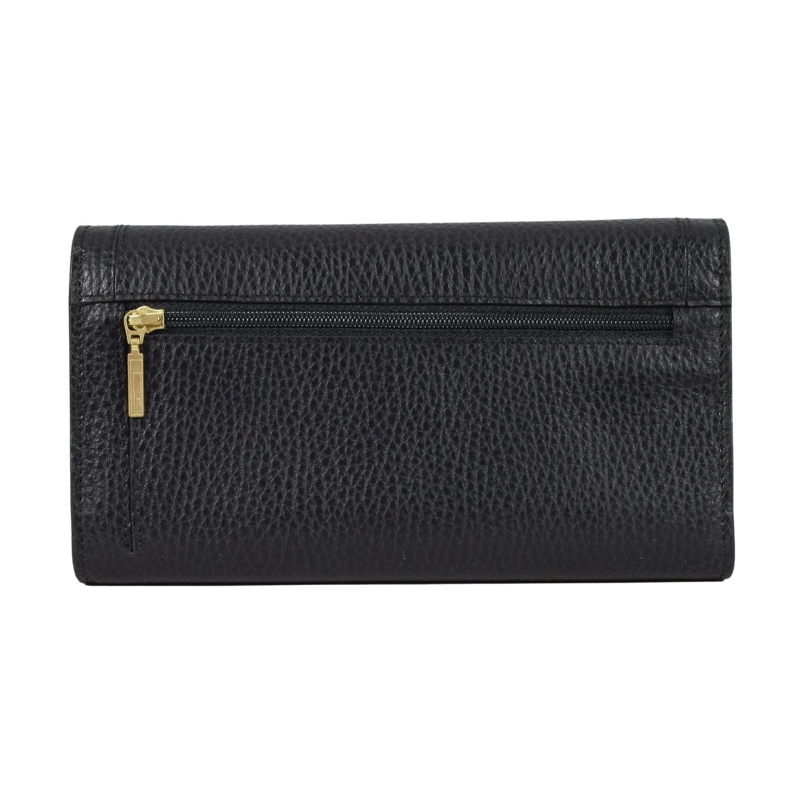 Double Snap Checkbook Wallet, Wallet | LAND Leather Goods