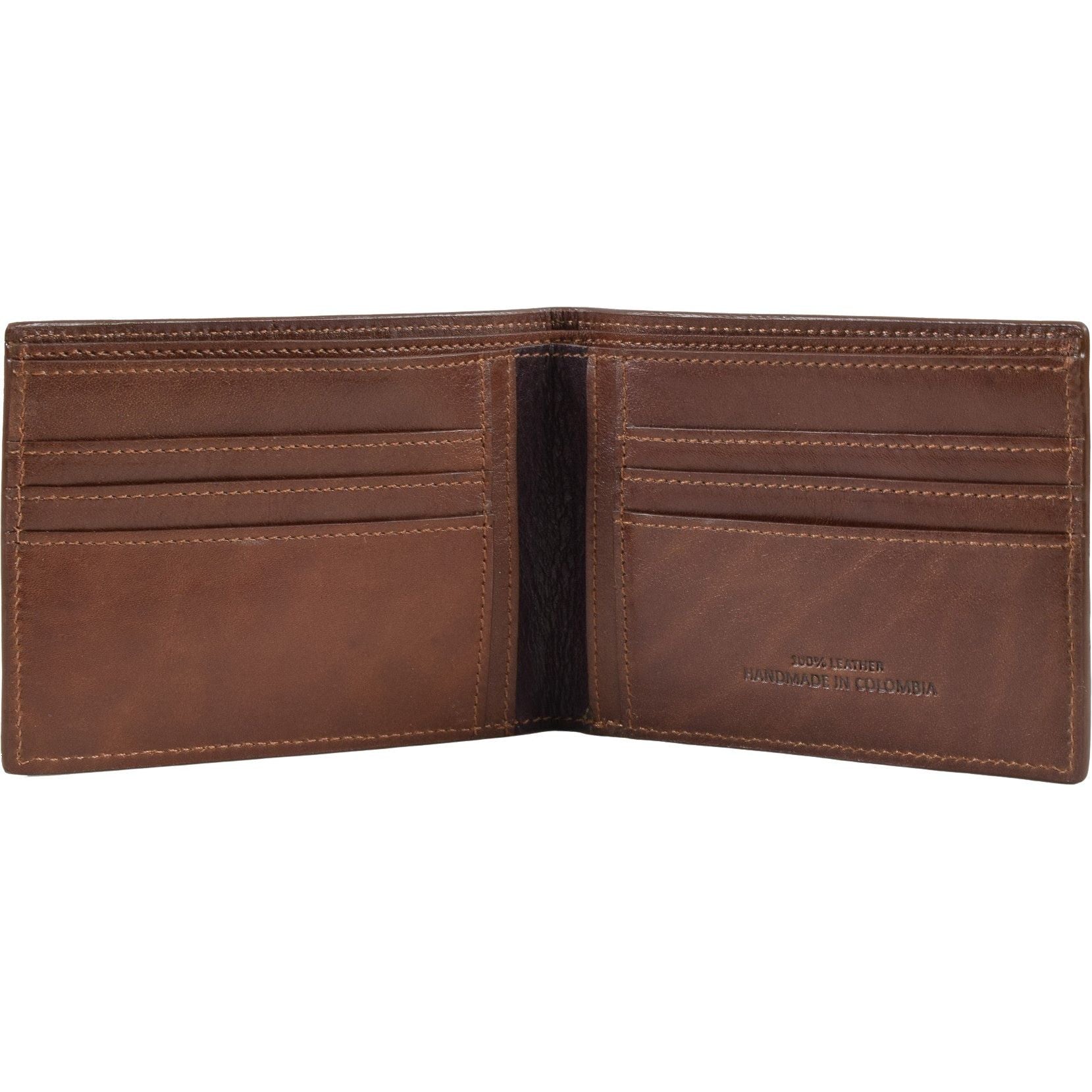 Two Tone Men's Wallet, Wallet | LAND Leather Goods
