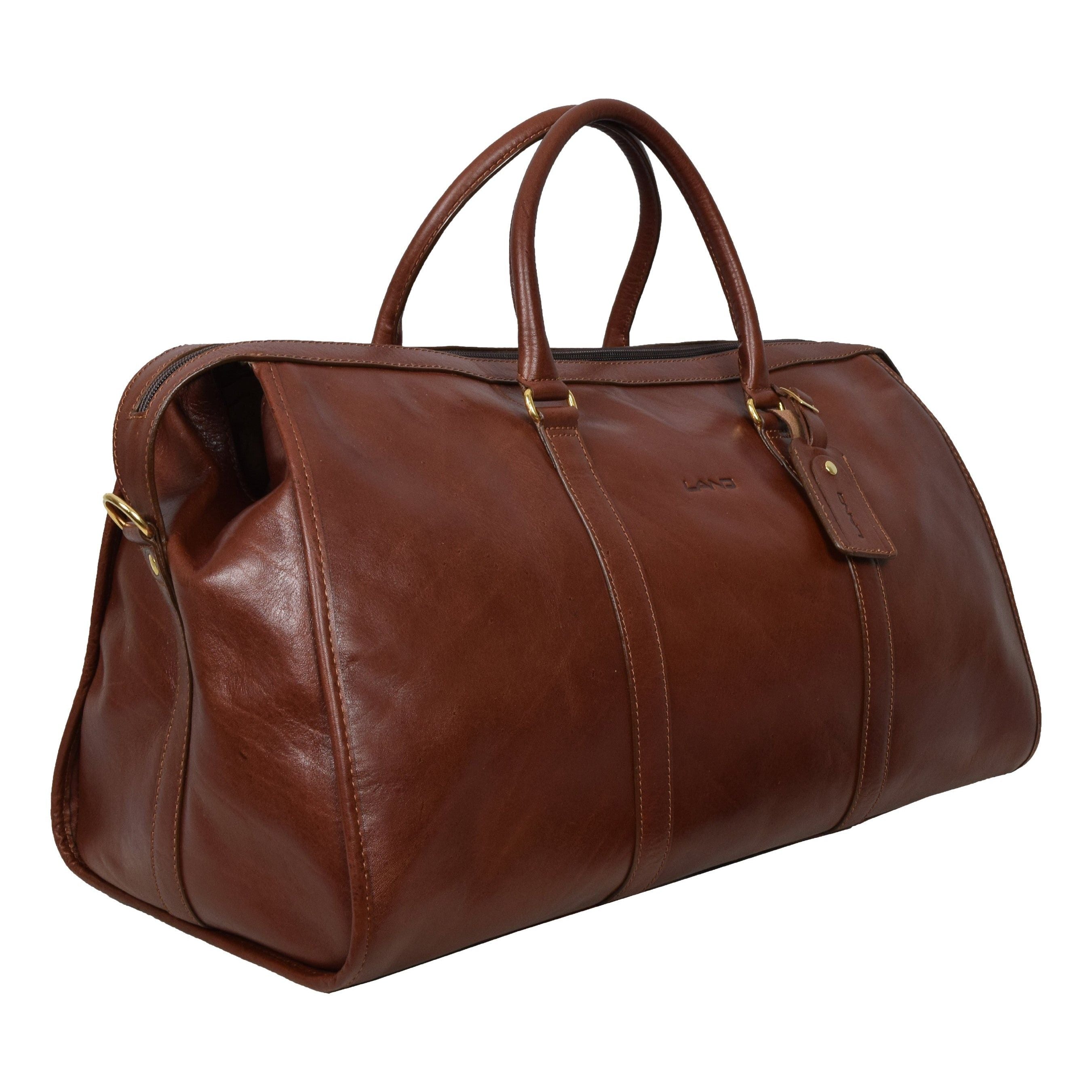 Journey Duffel, Duffel Bag | LAND Leather Goods