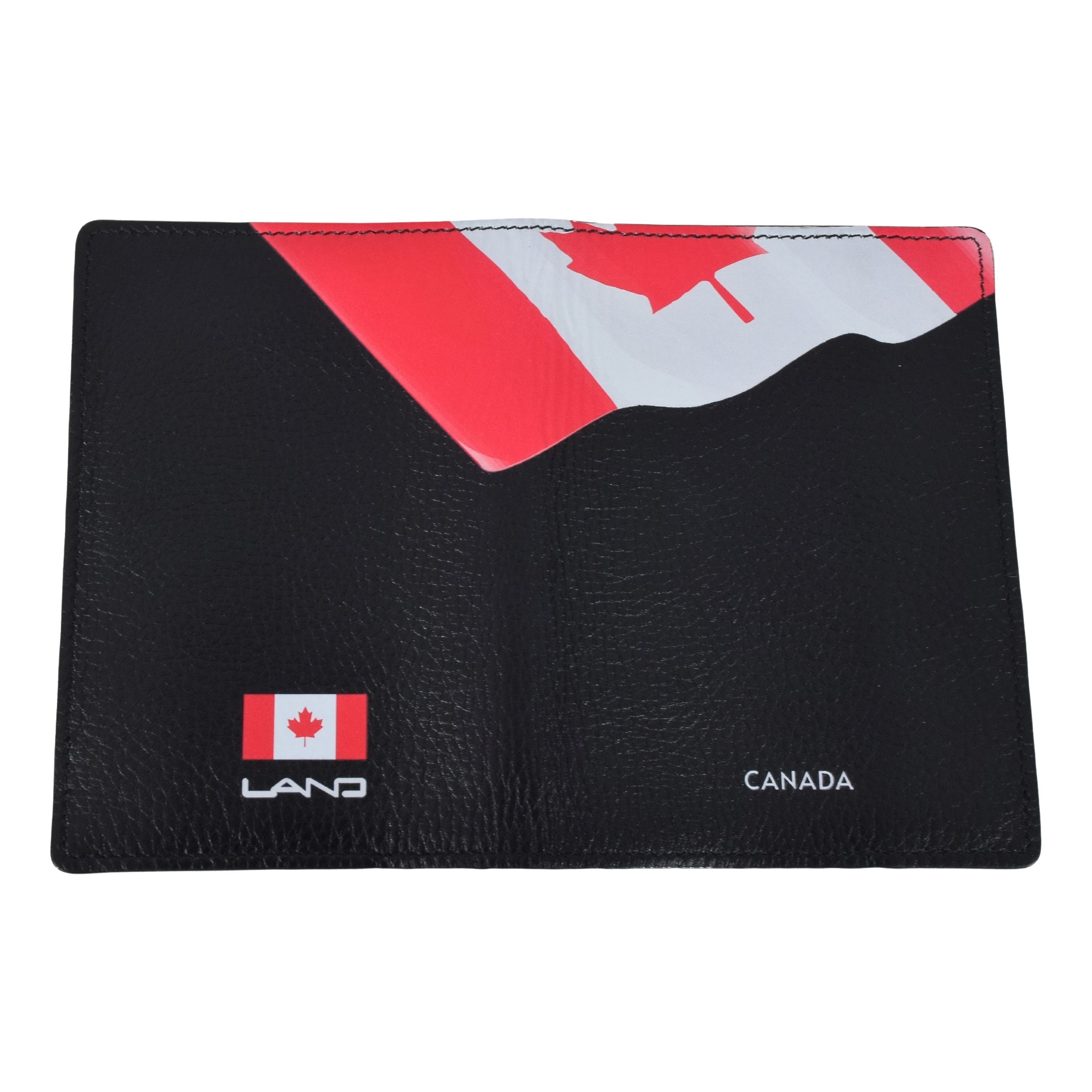Canada Heritage Passport Case, Passport Case | LAND Leather Goods