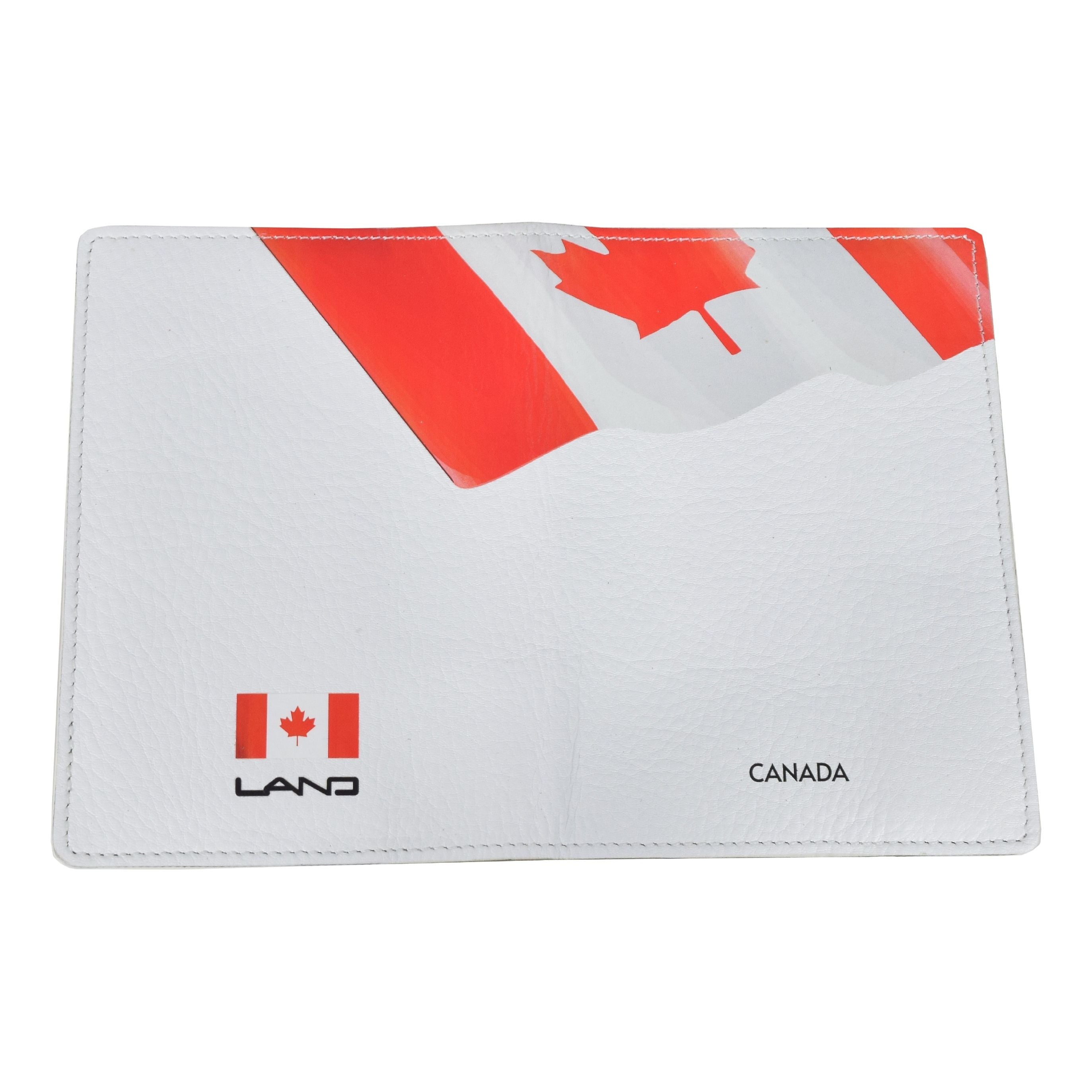 Canada Heritage Passport Case, Passport Case | LAND Leather Goods