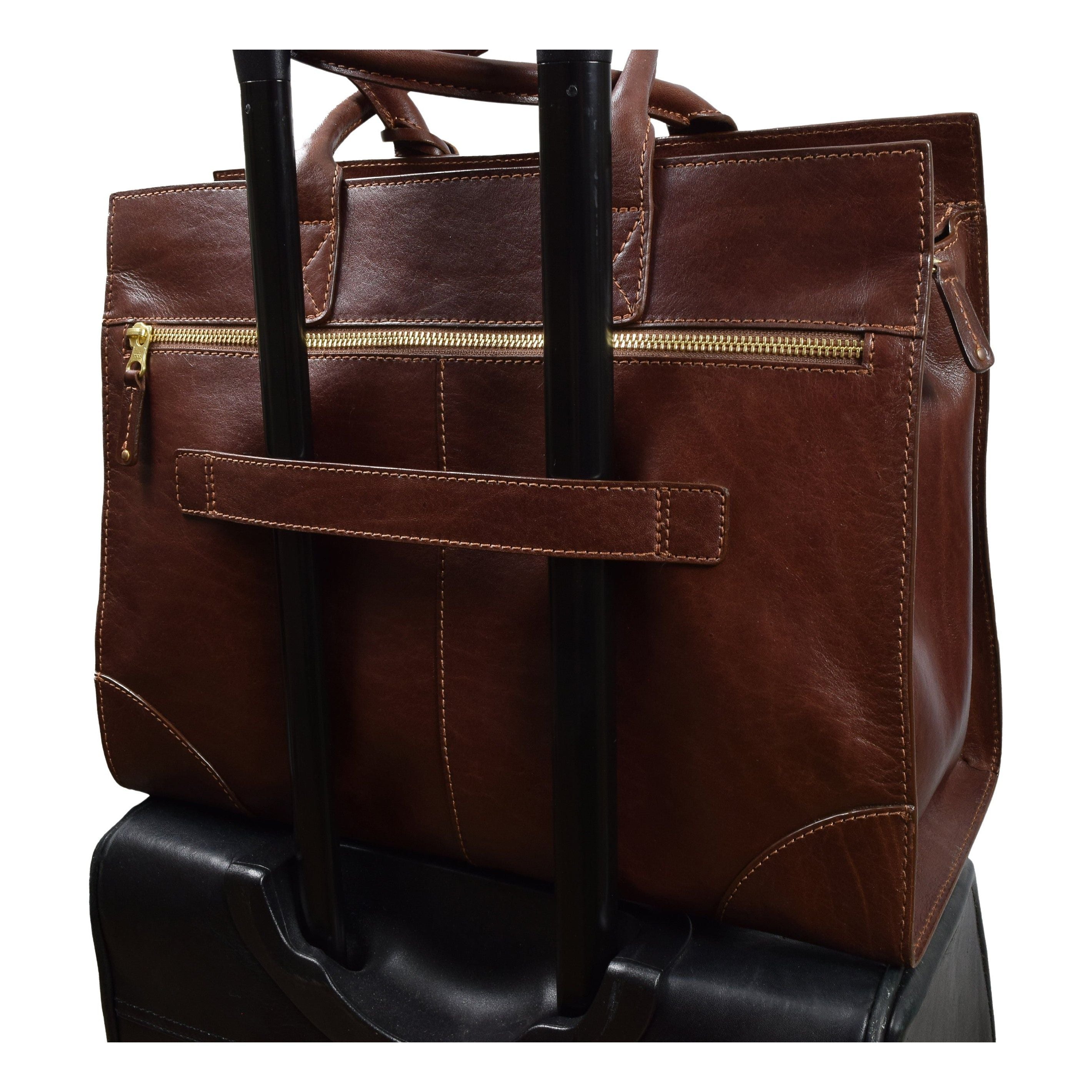 Courtney East/West Tote, Handbag | LAND Leather Goods