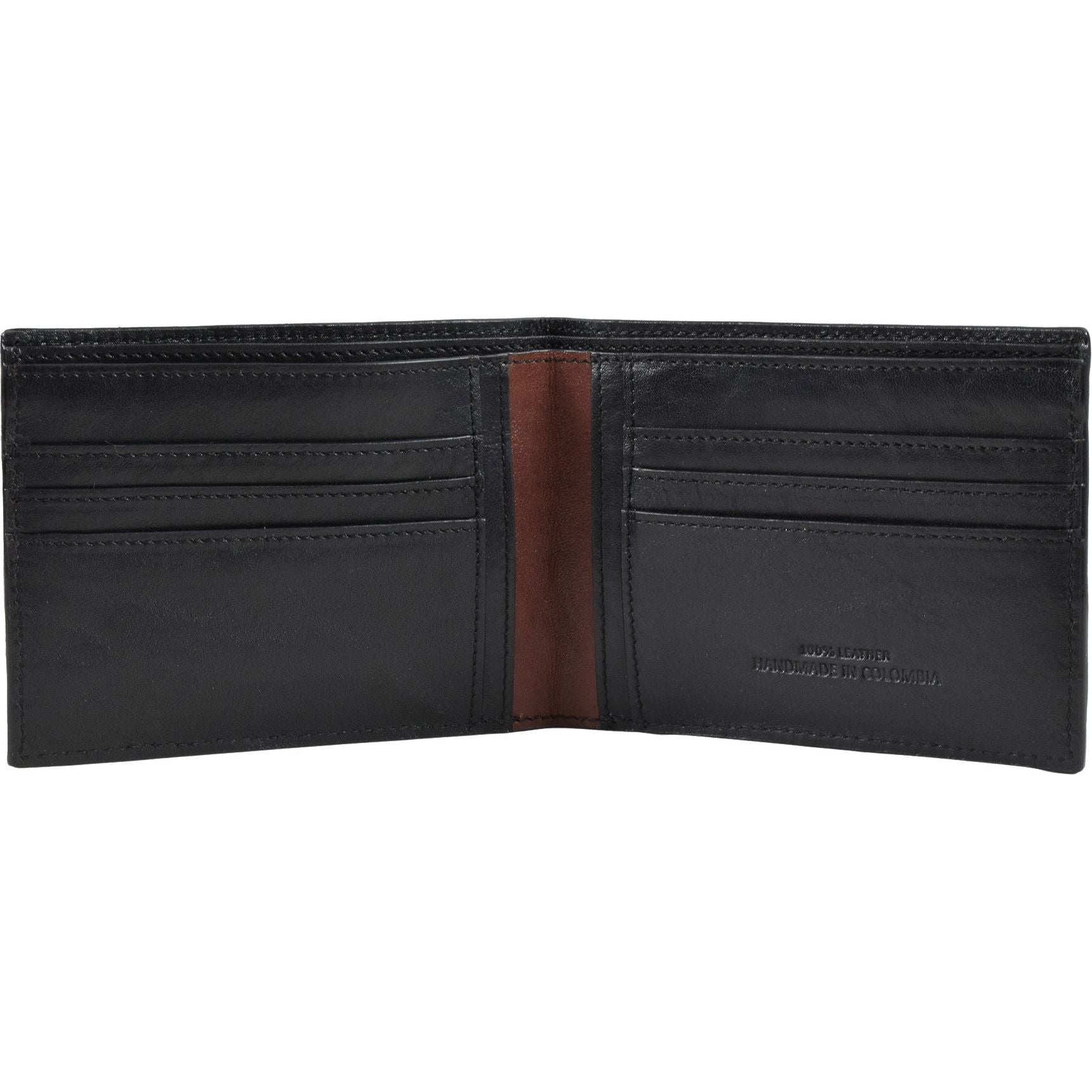 Two Tone Men's Wallet, Wallet | LAND Leather Goods