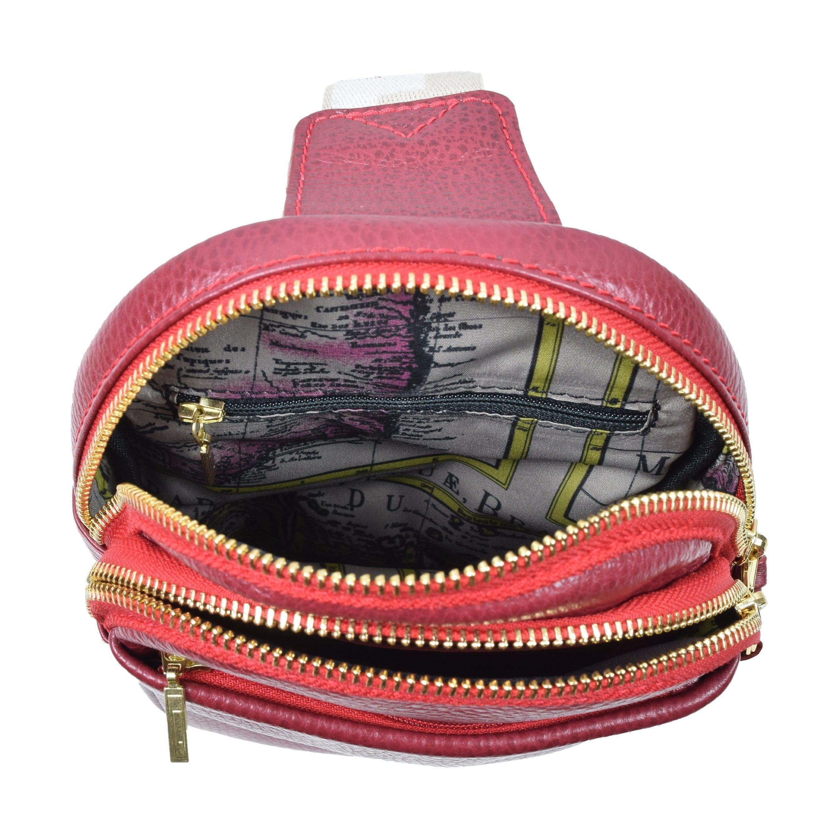 Alexis Crossbody, Crossover Bag | LAND Leather Goods