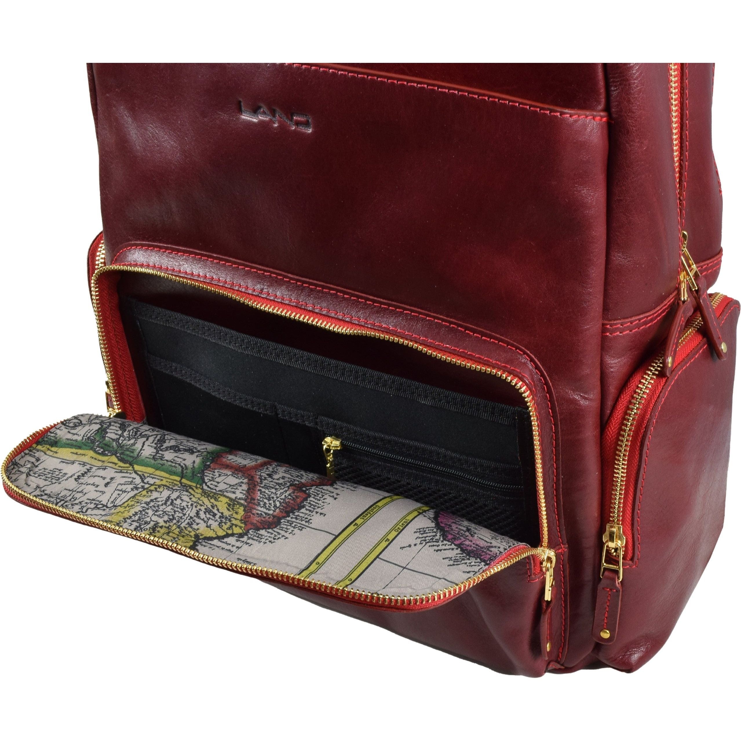 Bardot Backpack, Backpack | LAND Leather Goods