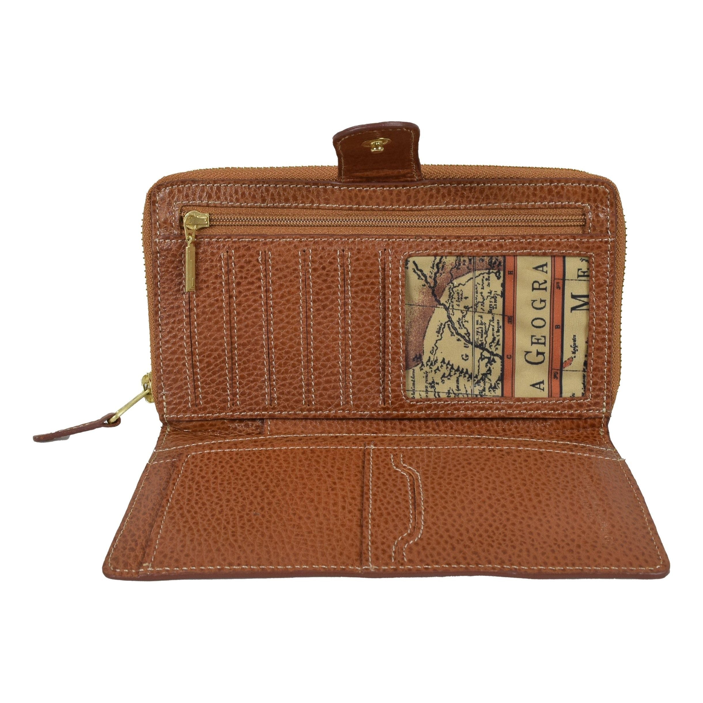 Melissa Zip Around, Wallet | LAND Leather Goods