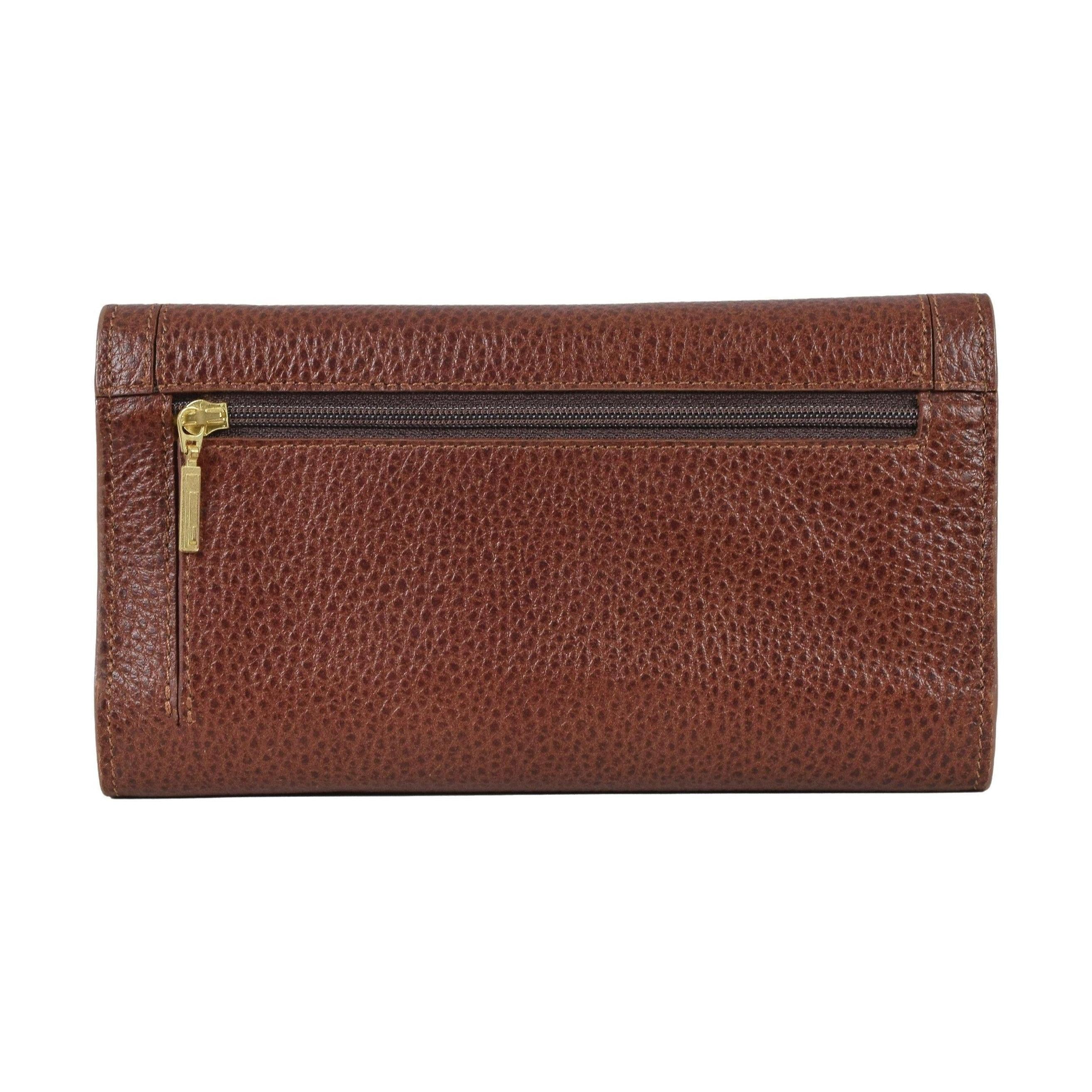 Double Snap Checkbook Wallet, Wallet | LAND Leather Goods