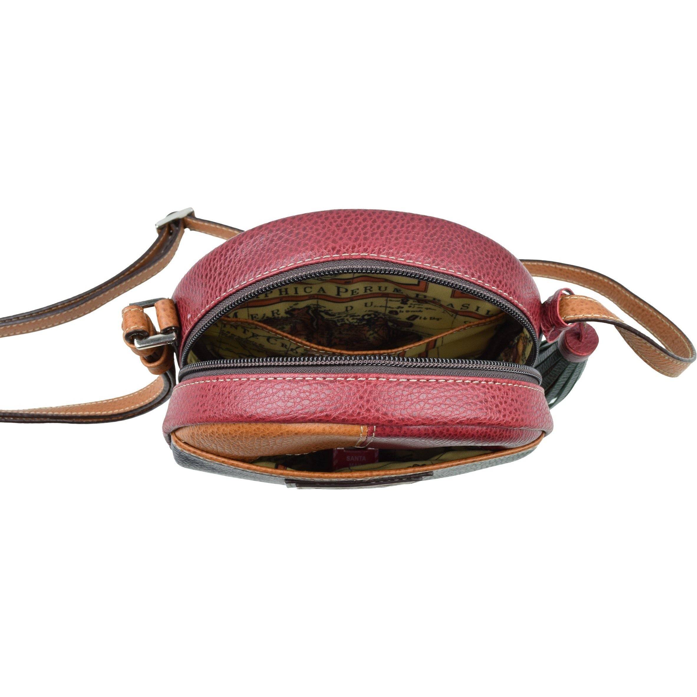 Round Crossover Bag, Crossover Bag | LAND Leather Goods