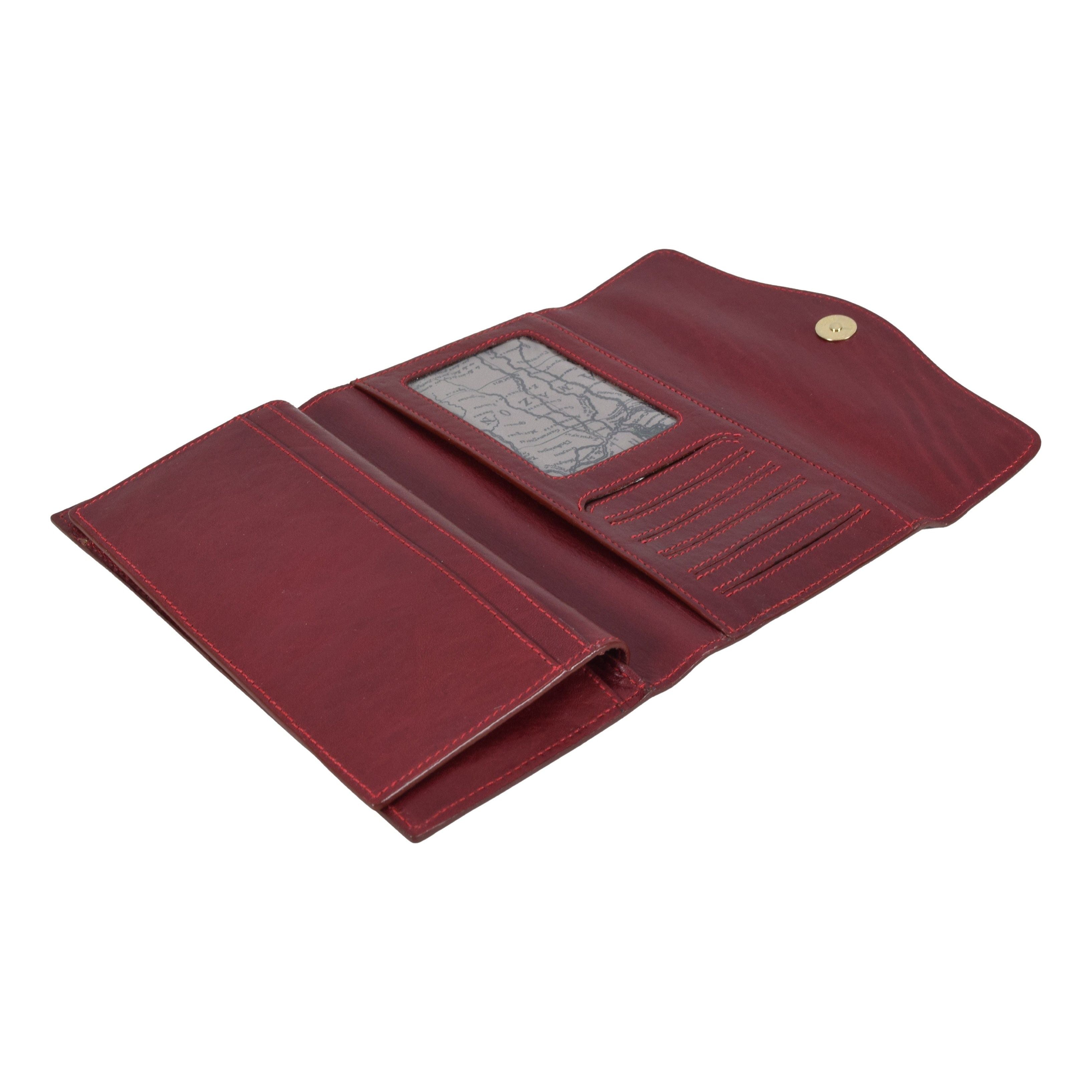 Hold All Ladies Checkbook, Wallet | LAND Leather Goods