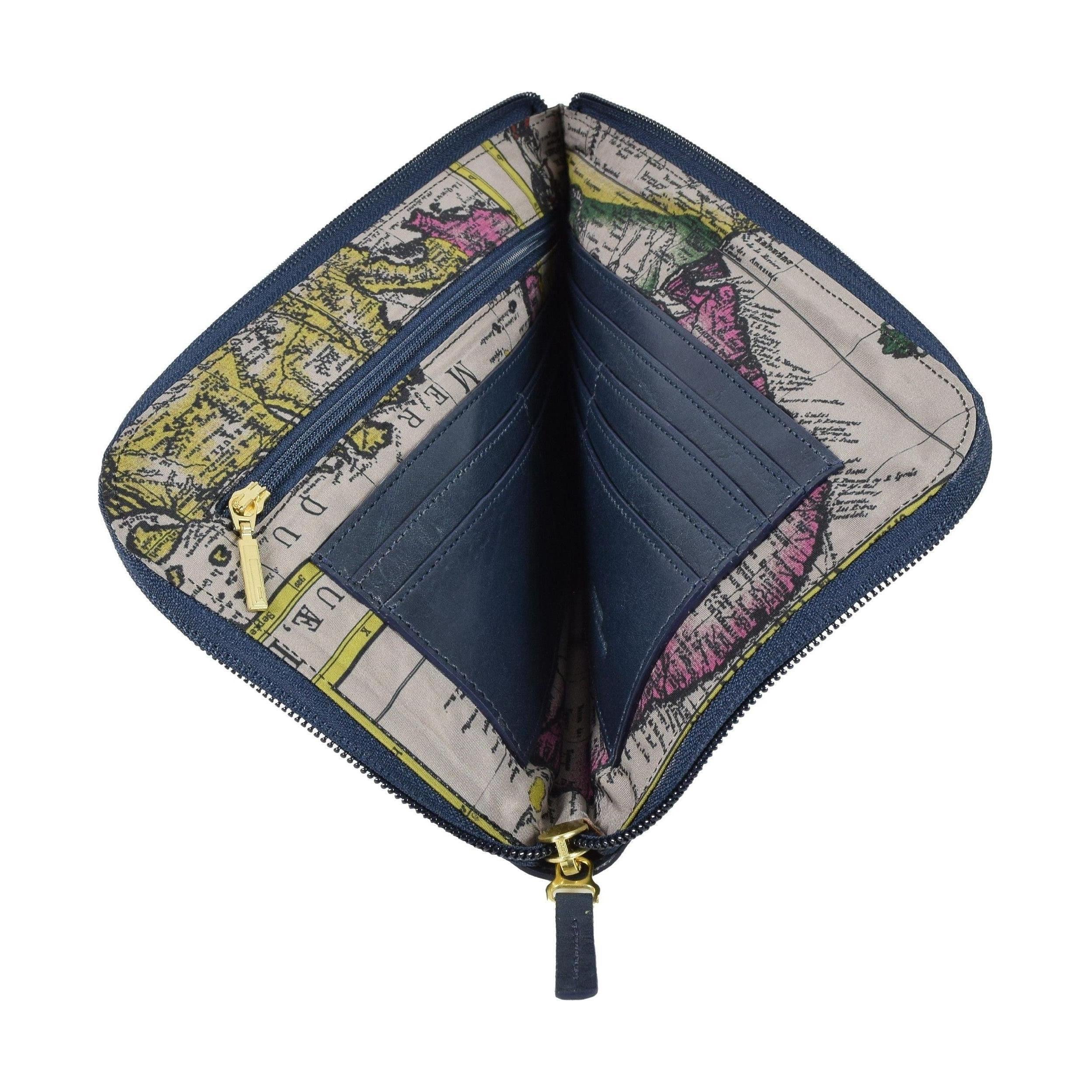 The Travel Caddy, Travel Wallet | LAND Leather Goods