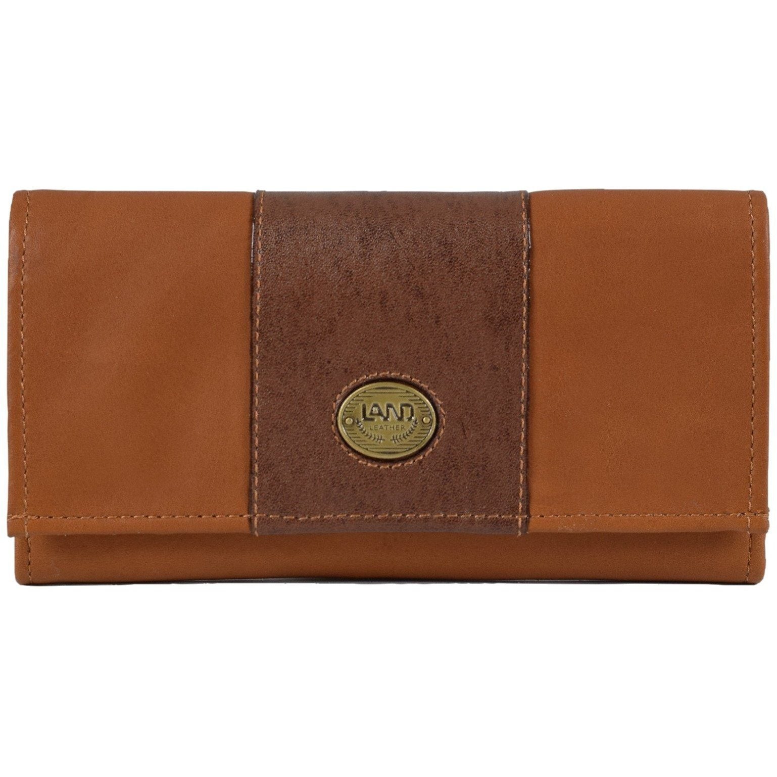 Santa Fe Ladies Checkbook Organizer, Wallet | LAND Leather
