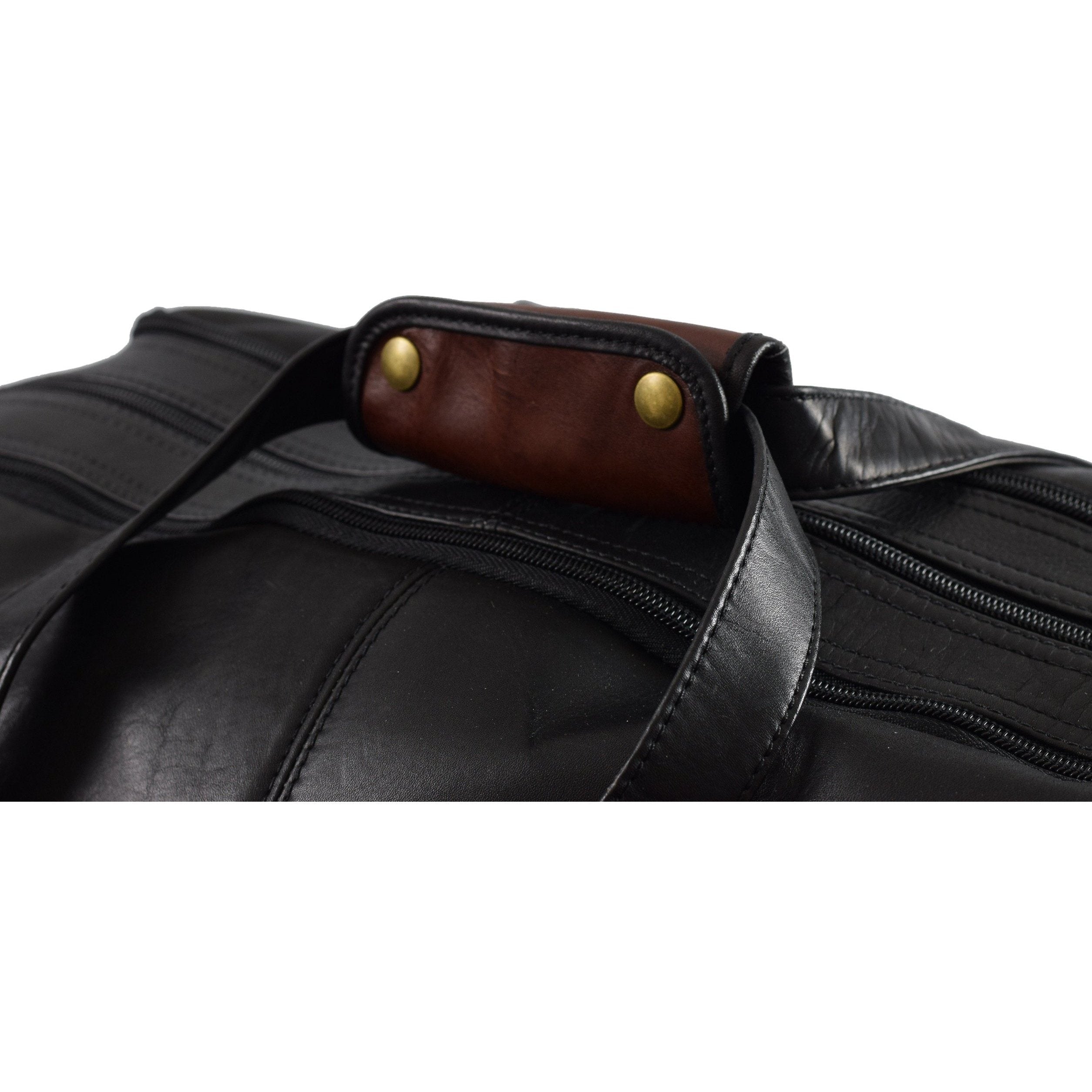 Santa Fe Rolling Garment Duffel Bag, Garment Bag | LAND Leather