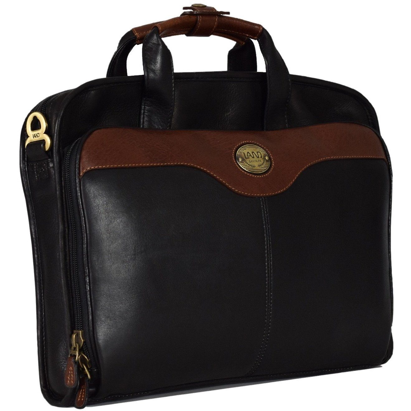 Santa Fe Slim Day Brief, Briefcase | LAND Leather