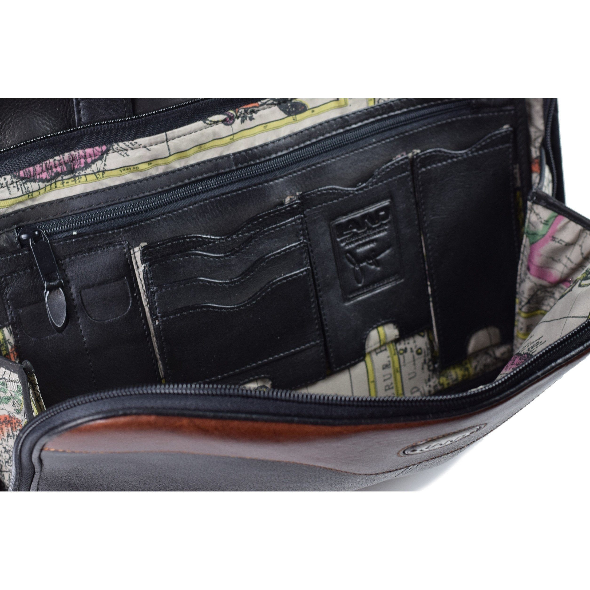 Santa Fe Slim Day Brief, Briefcase | LAND Leather