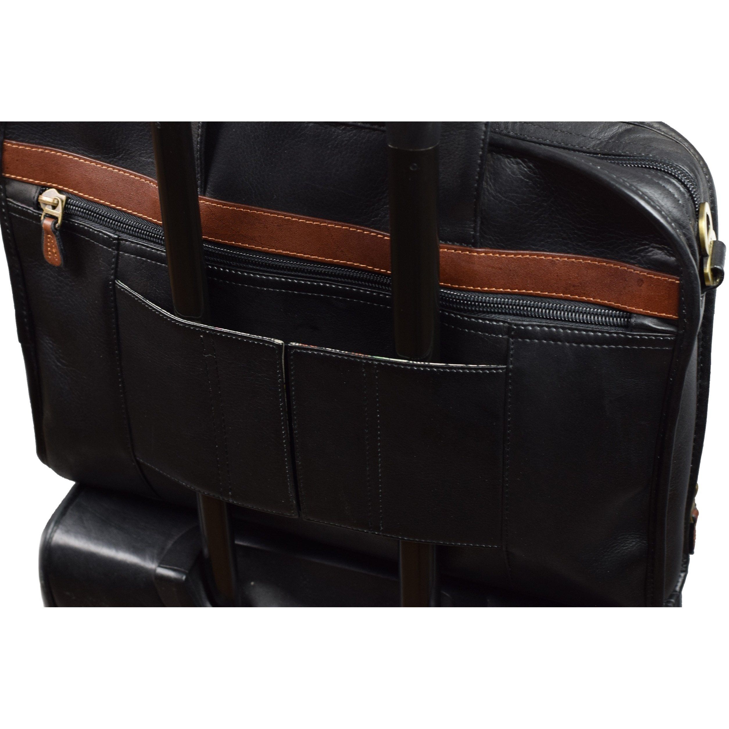 Santa Fe Slim Day Brief, Briefcase | LAND Leather