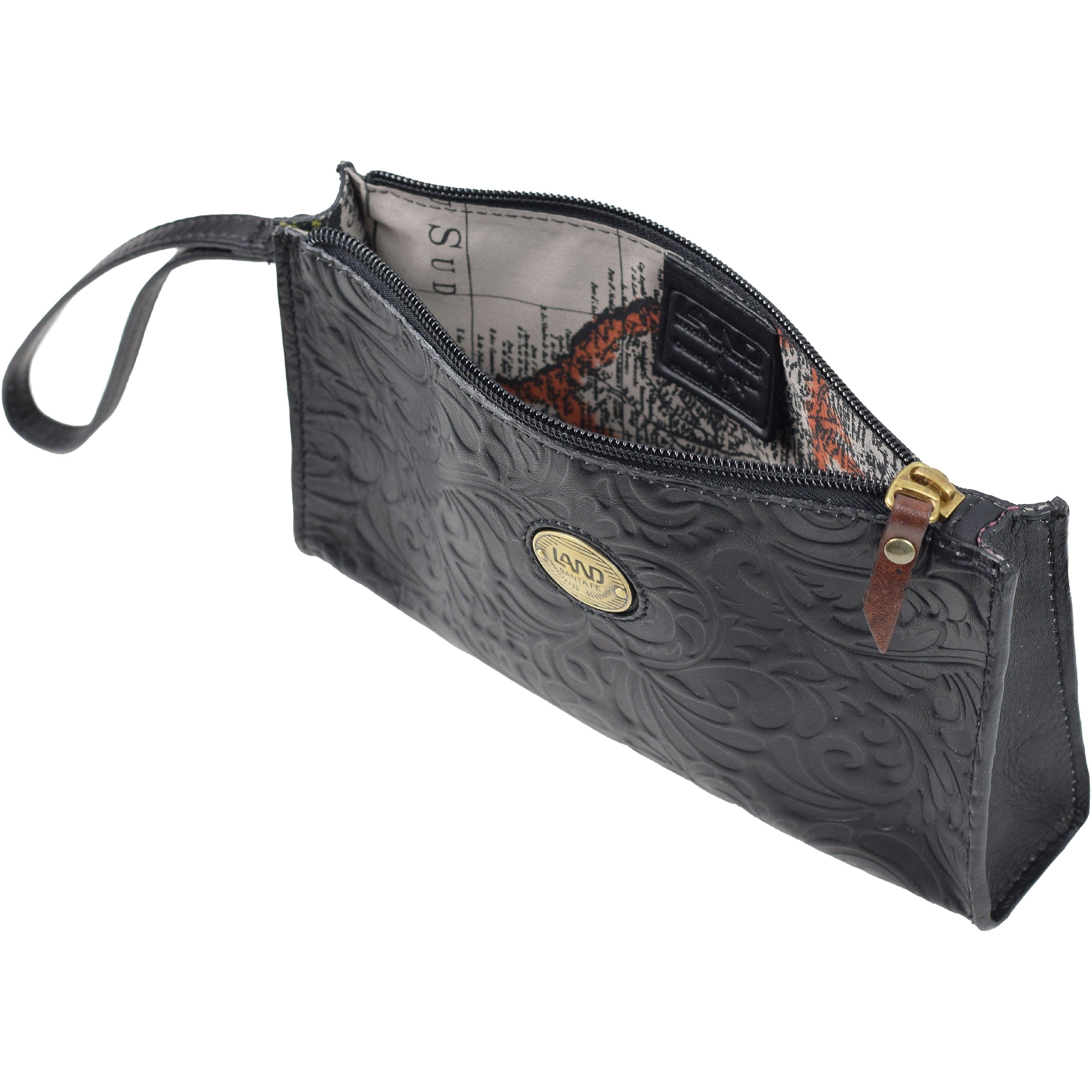 Santa Fe Wristlet Clutch - LAND Leather Goods