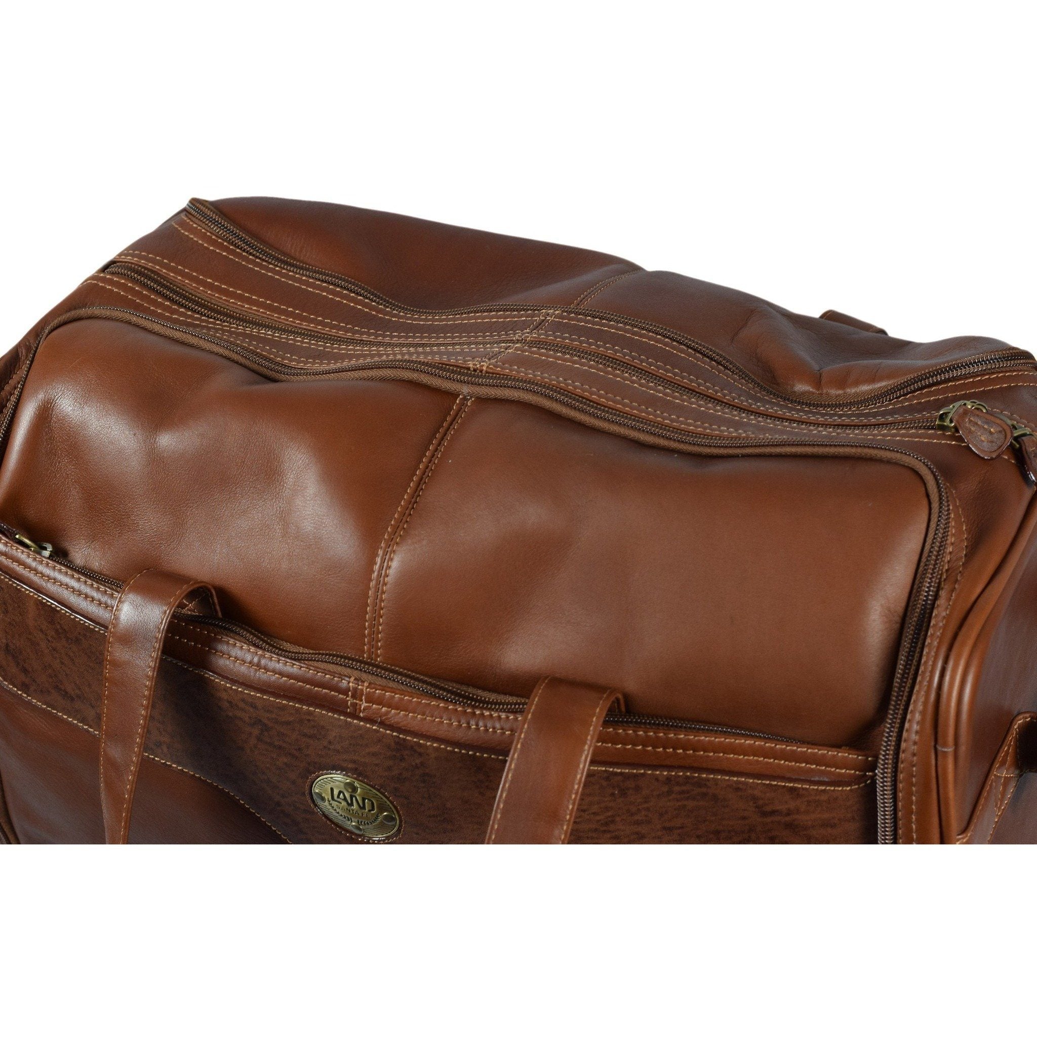 Santa Fe Rolling Garment Duffel Bag, Garment Bag | LAND Leather