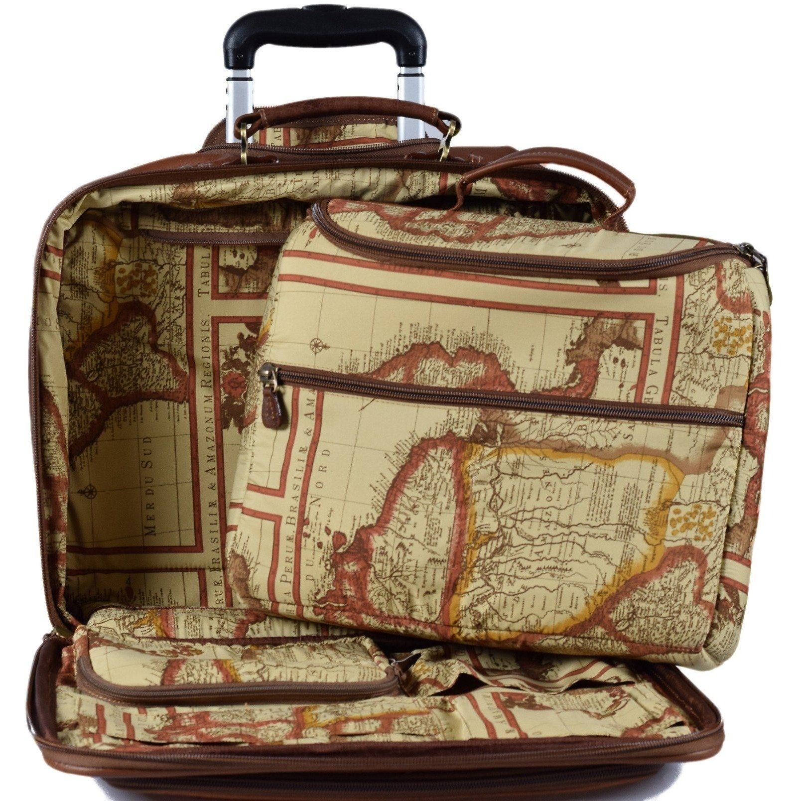 Santa Fe Wheeled Briefcase, Briefcase | LAND Leather