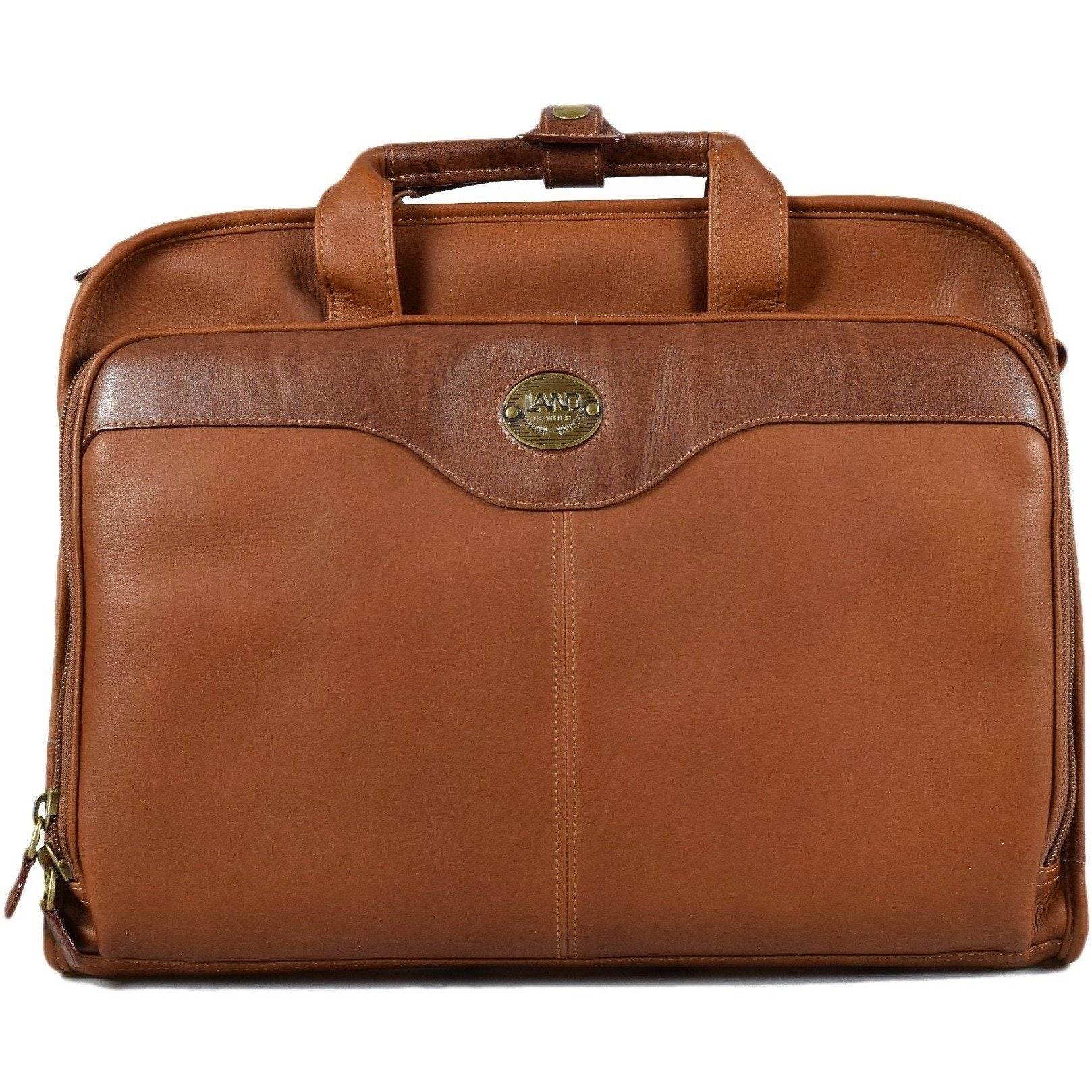 Santa Fe Slim Day Brief, Briefcase | LAND Leather