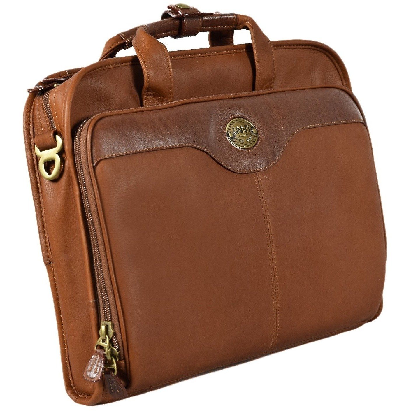 Santa Fe Slim Day Brief, Briefcase | LAND Leather