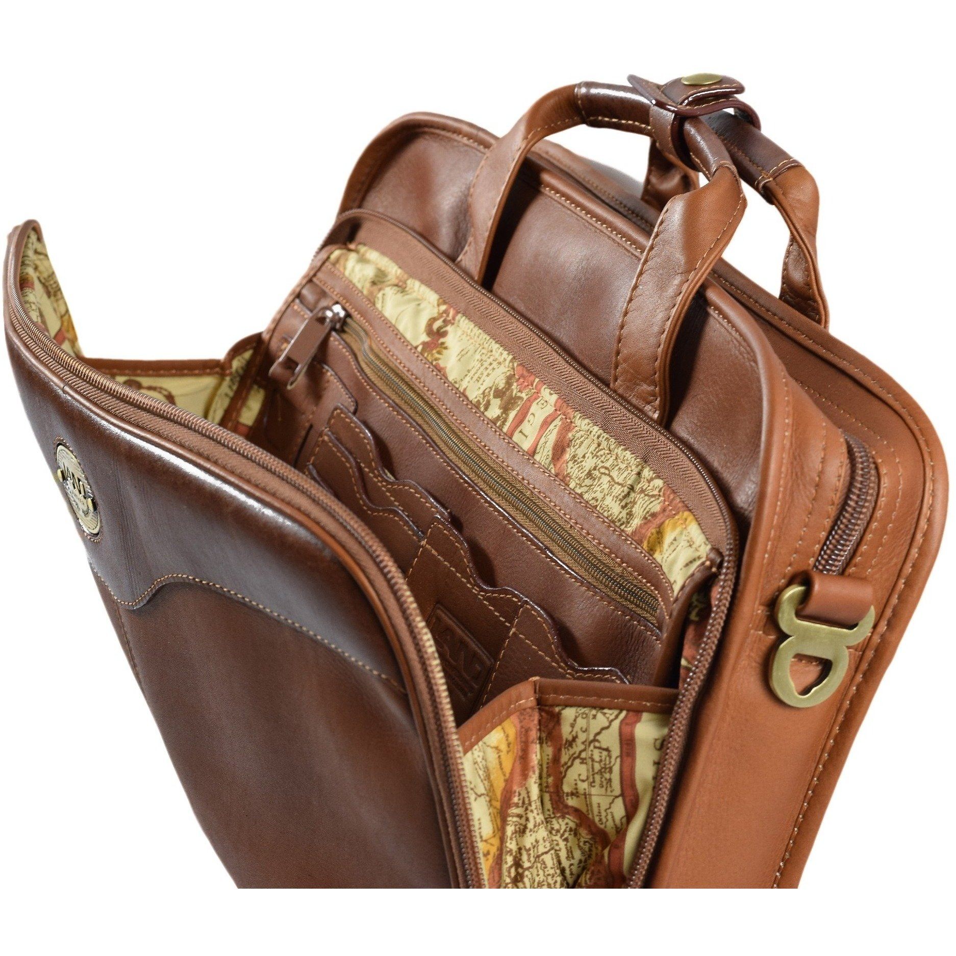 Santa Fe Slim Day Brief, Briefcase | LAND Leather