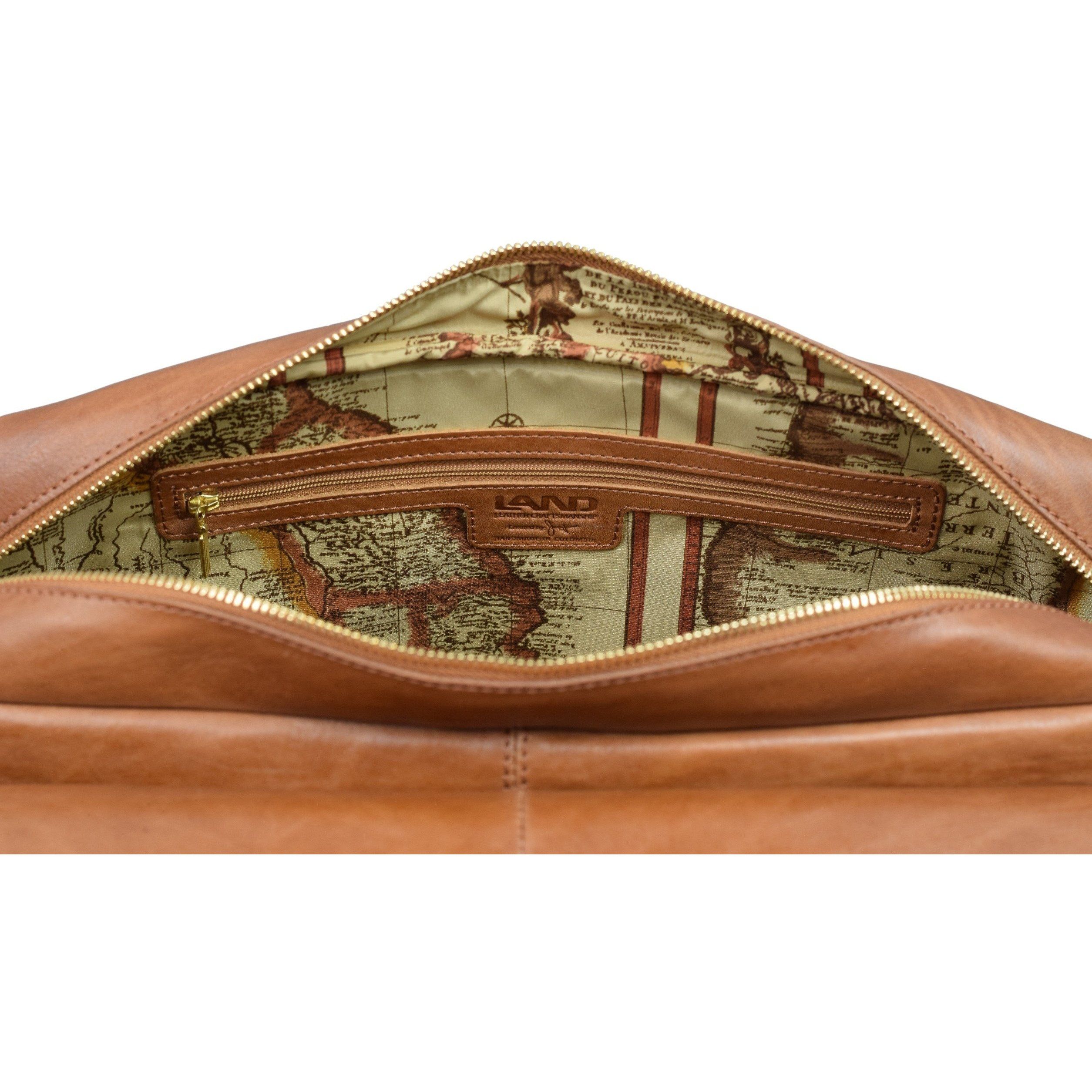 Limited Manhattan Flap Brief, Briefcase | LAND Leather