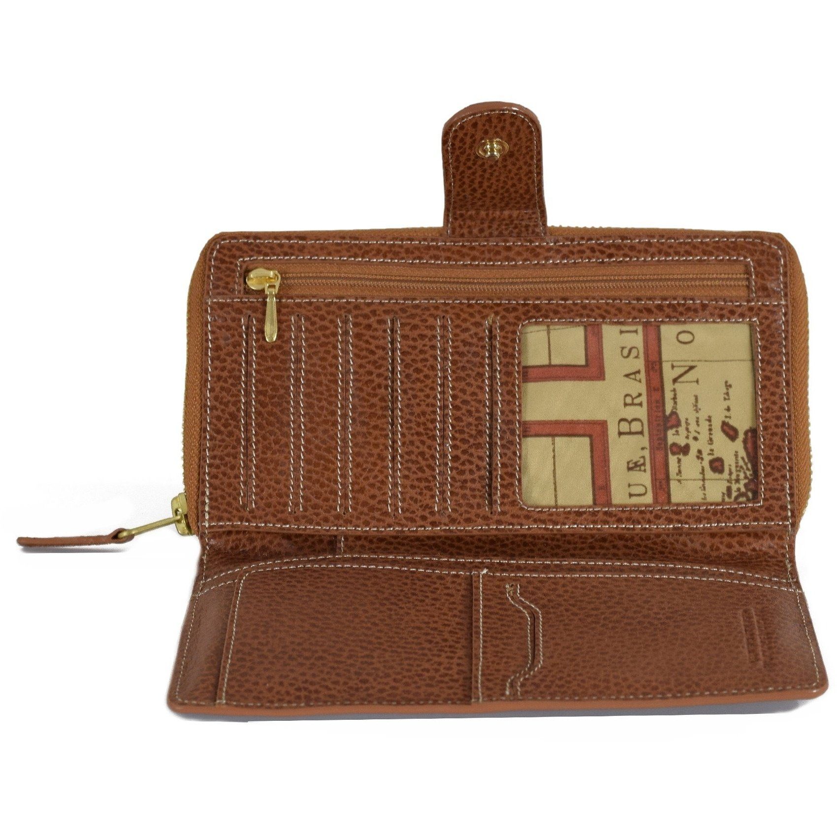 Bisenzio Melissa Zip Around, Wallet | LAND Leather